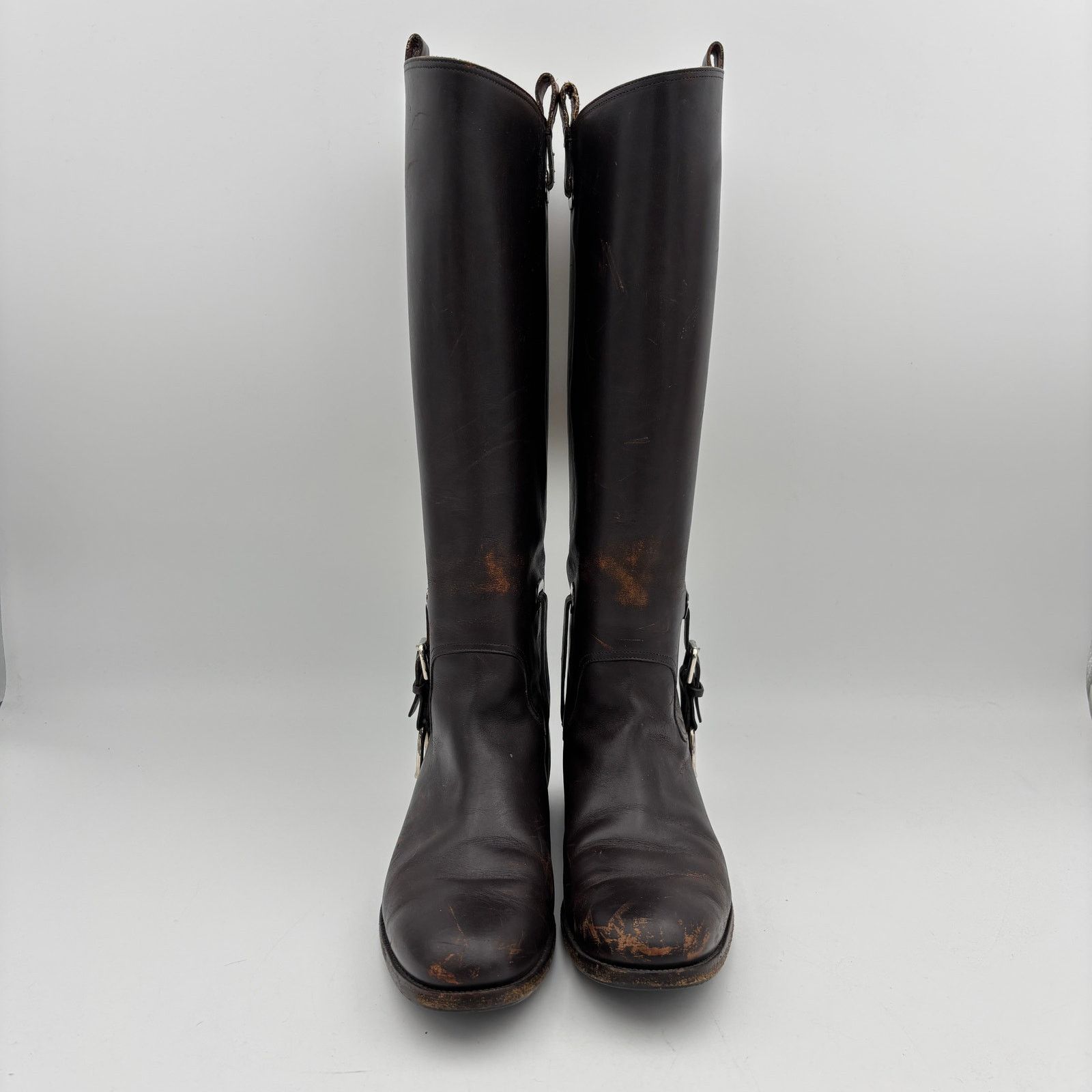 Ralph Lauren Purple Label Ralph Lauren Collection Purple Label Brown Leather Boots 8B Size US 8 / IT 38 - 2 Thumbnail