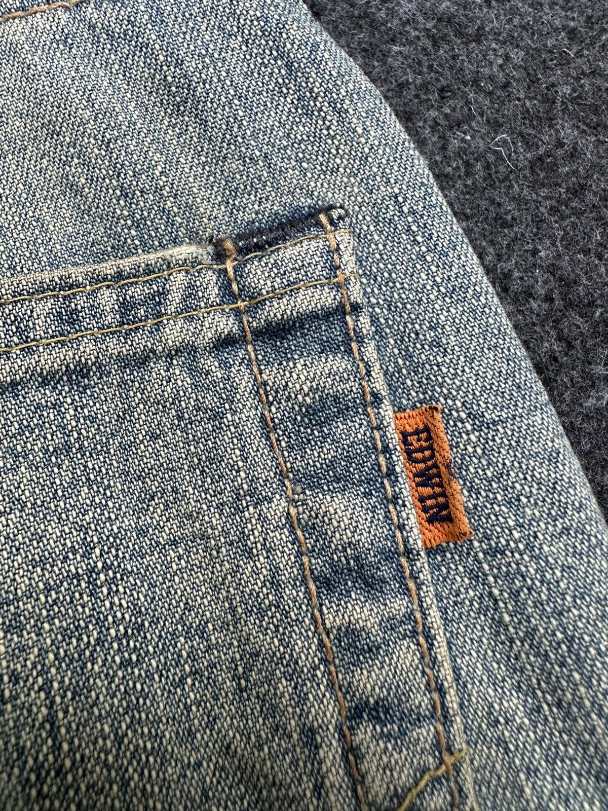 Edwin Vtg Edwin 505zx Selvedge Mudwash Denim 30x31 D8 Size US 30 / EU 46 - 13 Thumbnail