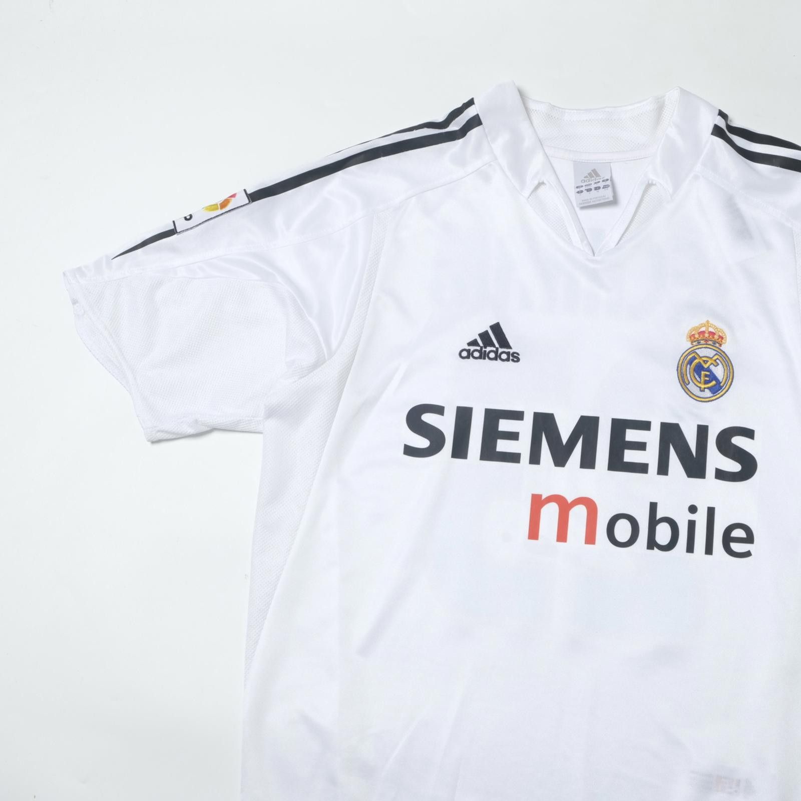 Adidas 2004/05 Real Madrid Home Shirt Adidas Beckham (S/M) Size US S / EU 44-46 / 1 - 3 Thumbnail
