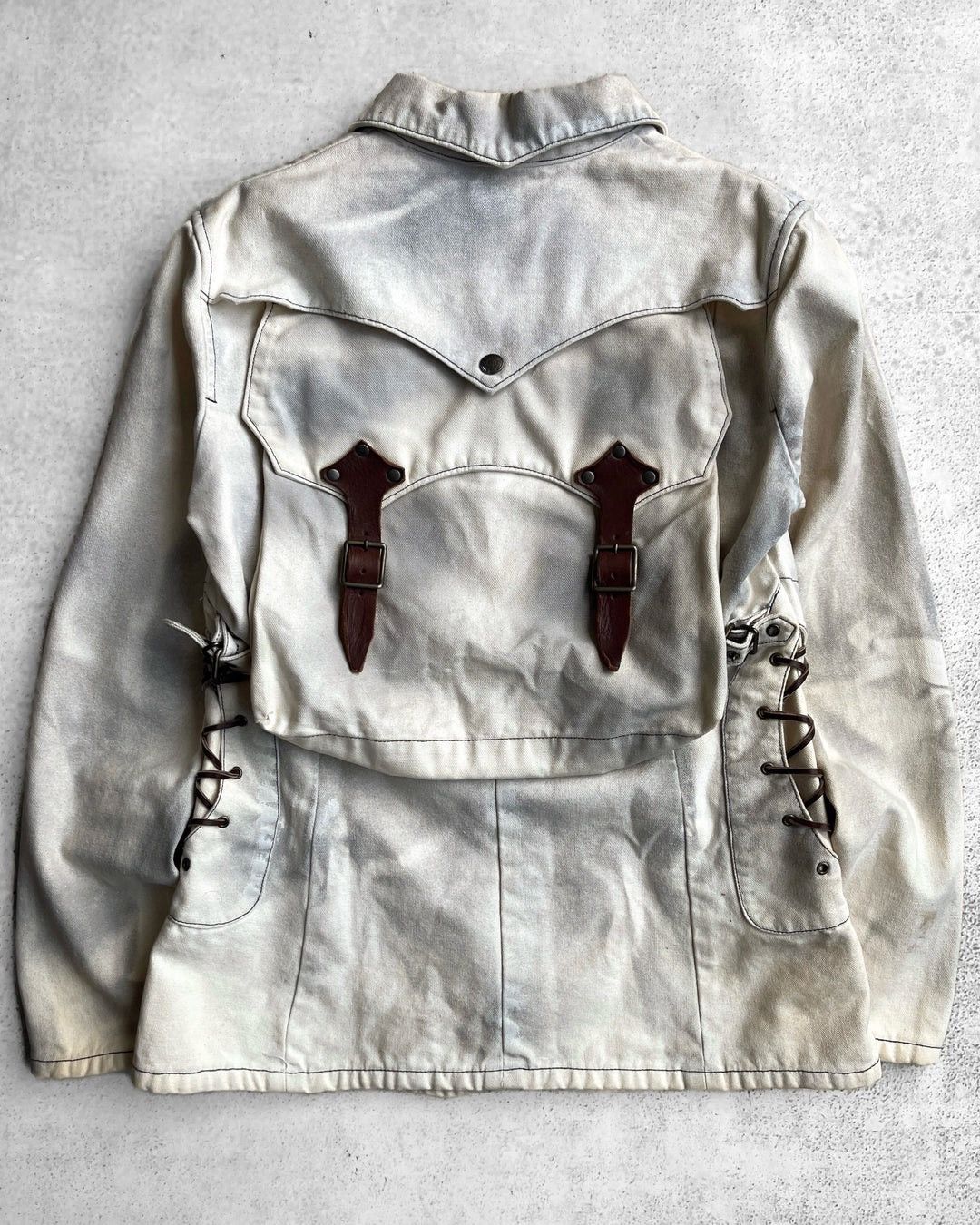 Obelisk Obelisk 00s Lace-Up Backpack Cowboy Jacket Size US S / EU 44-46 / 1 - 2 Thumbnail