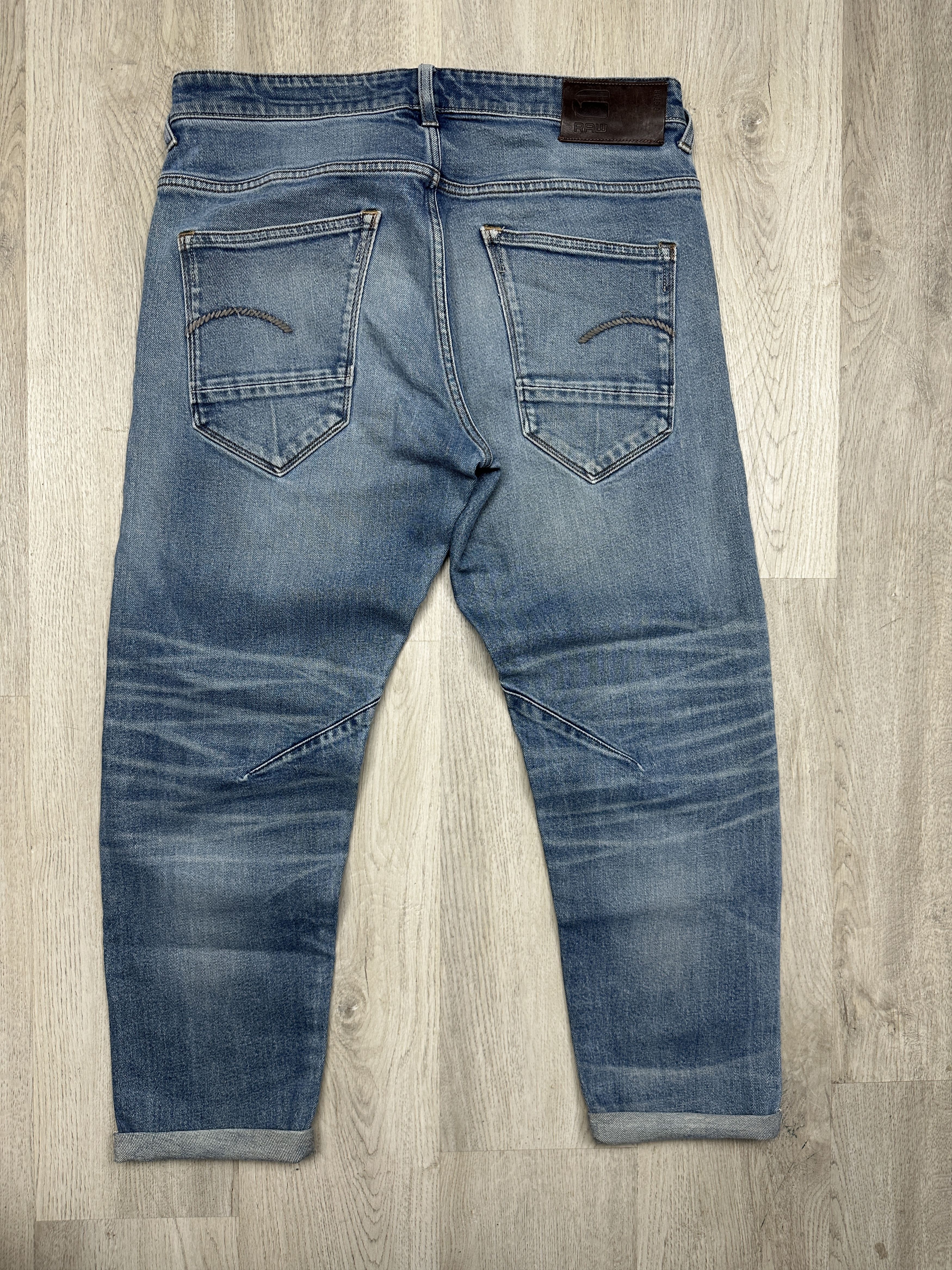 G-Star G Star Raw Morry Relaxed Japanese Selvege Denim Pants Jeans Size US 33 - 7 Thumbnail