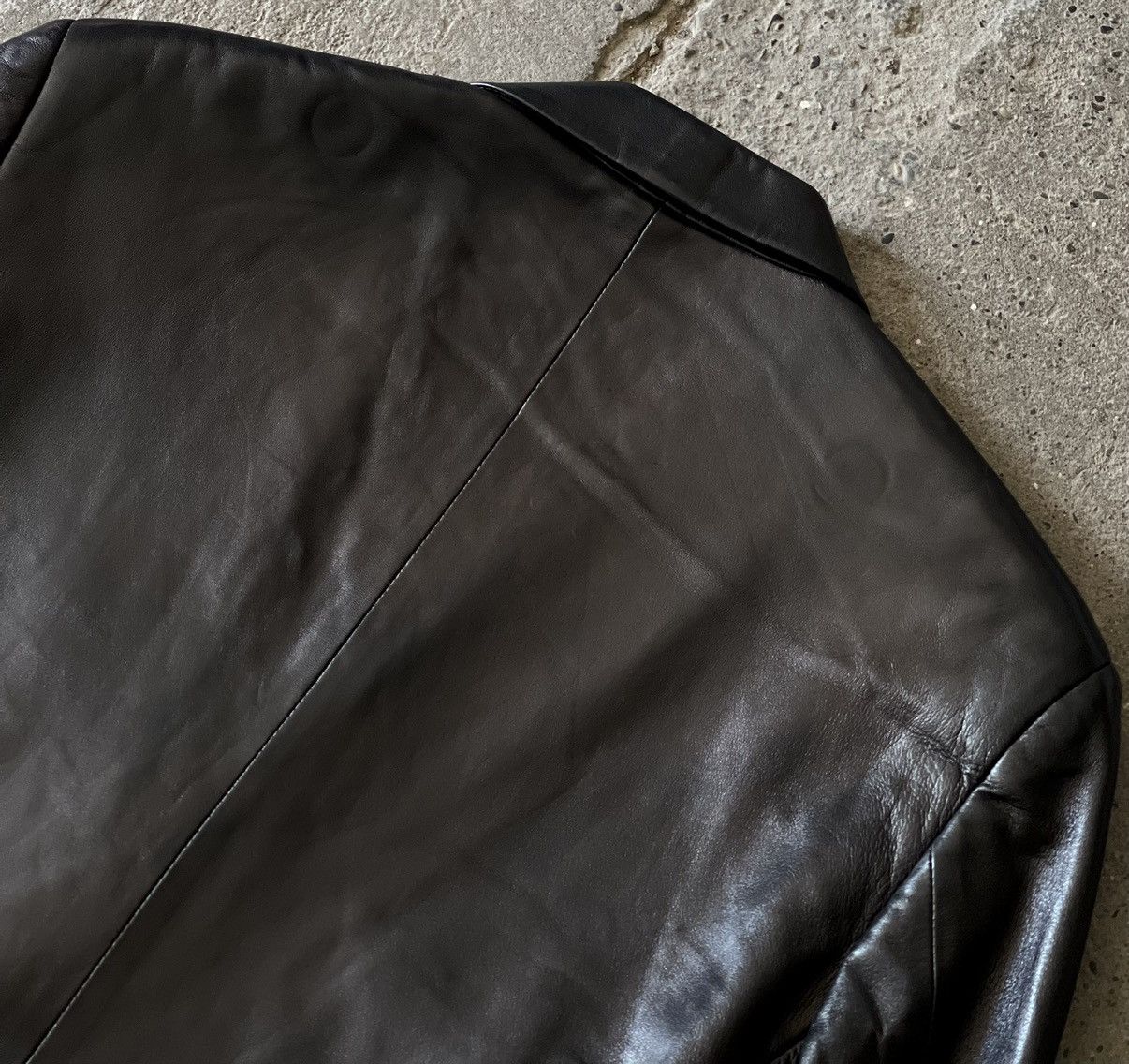 Gucci × Tom Ford Gucci - Tom Ford - SS1998 Runway - Leather Blazer Jacket Size US S / EU 44-46 / 1 - 14 Thumbnail