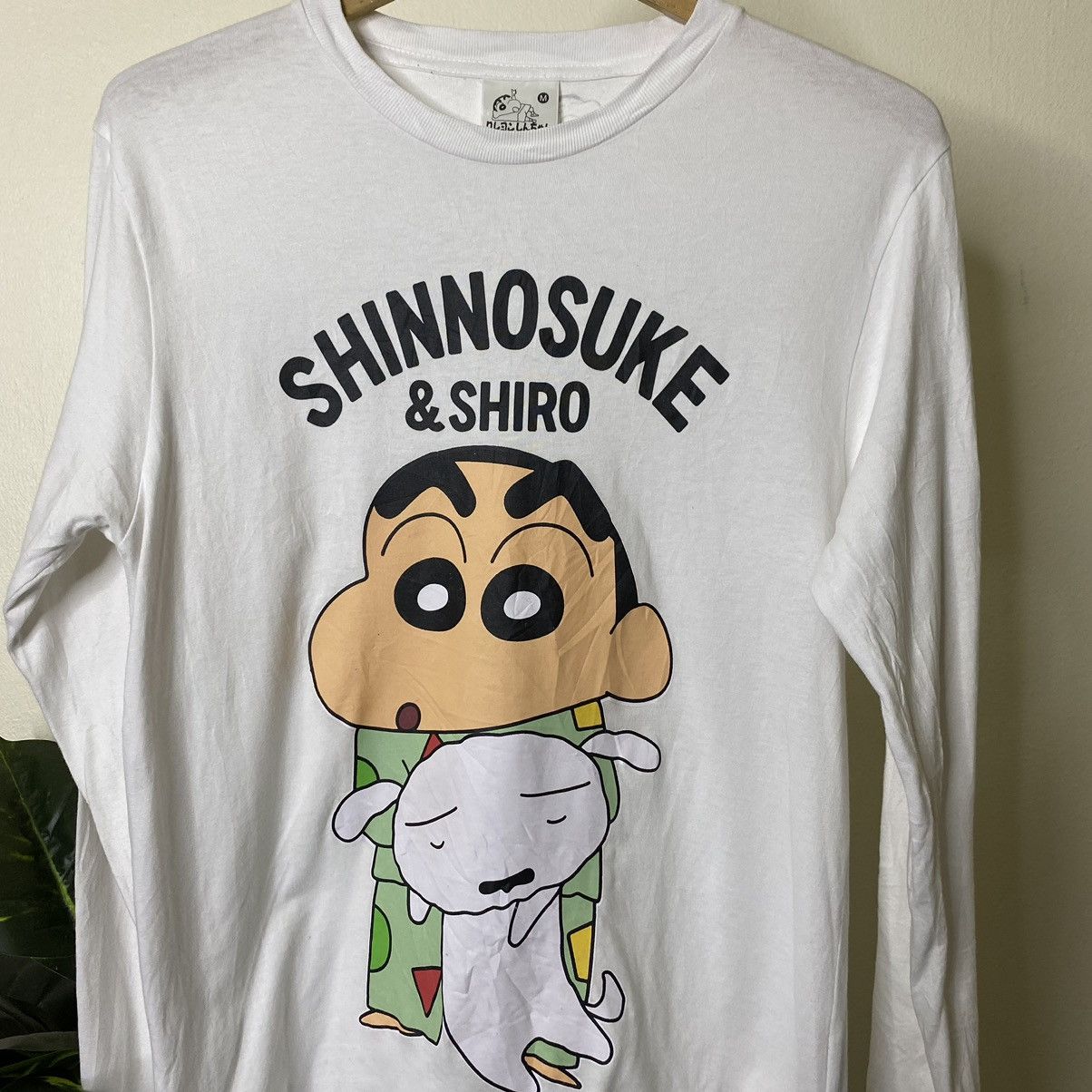 Anime × Japanese Brand × Vintage Vintage 2000s Crayon Shin Chan Japanese Manga Series LS Tee Size US S / EU 44-46 / 1 - 2 Thumbnail