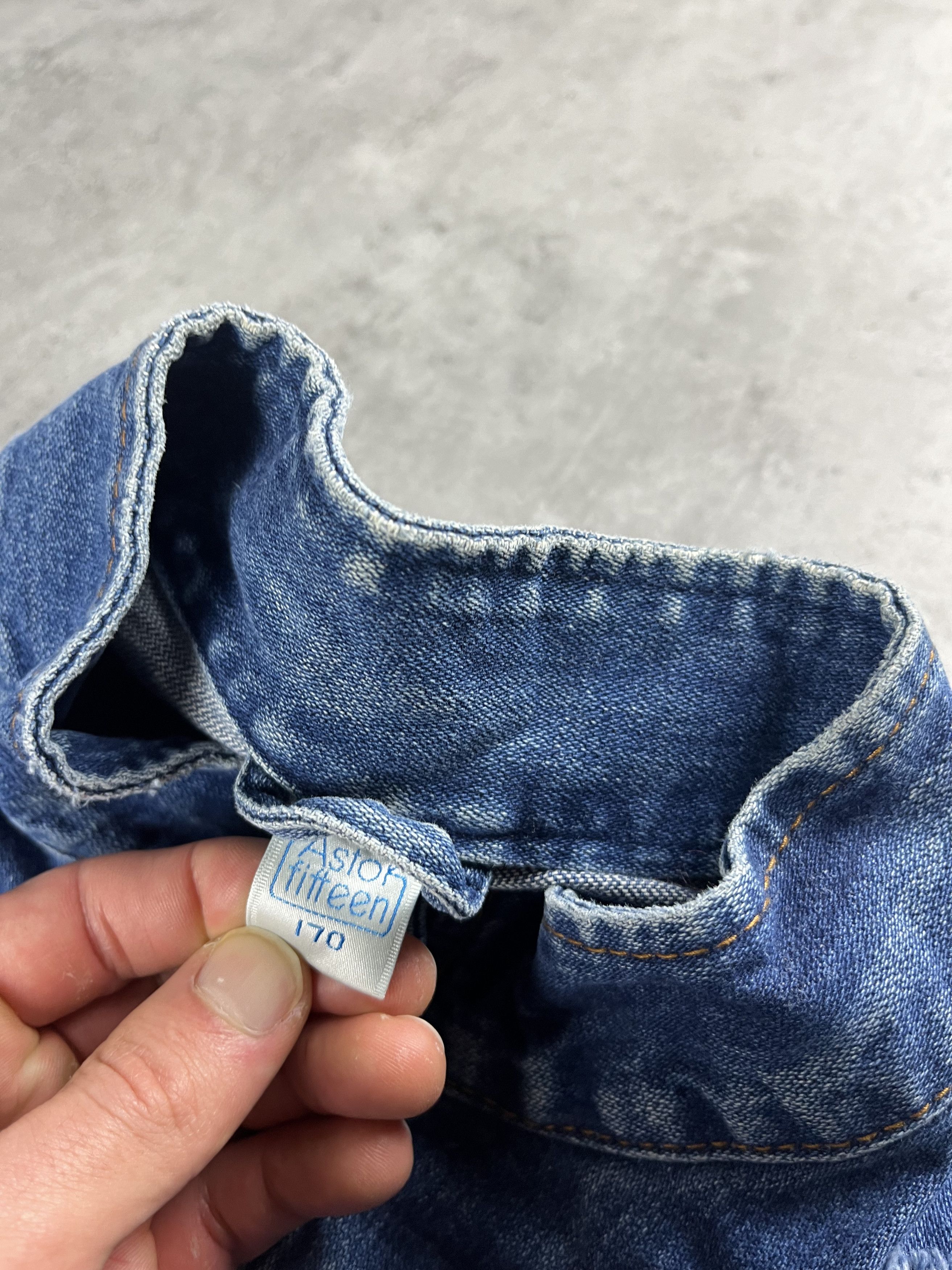 Japanese Brand Japanese Archive Distressed Denim Biker Jacket Size US M / EU 48-50 / 2 - 9 Thumbnail