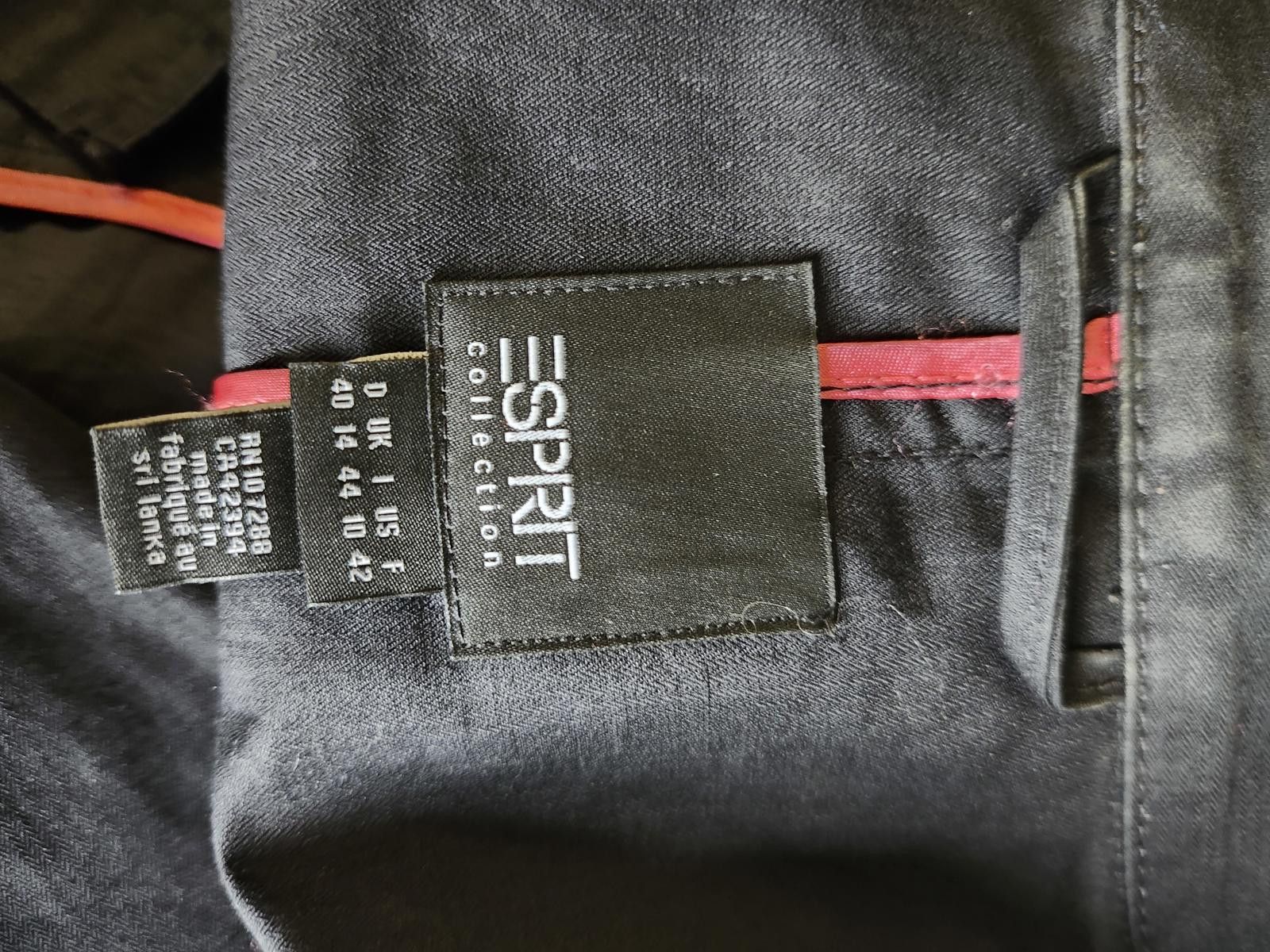 Esprit Esprit black spring weight blazer/ jacket Size L / US 10 / IT 46 - 3 Thumbnail