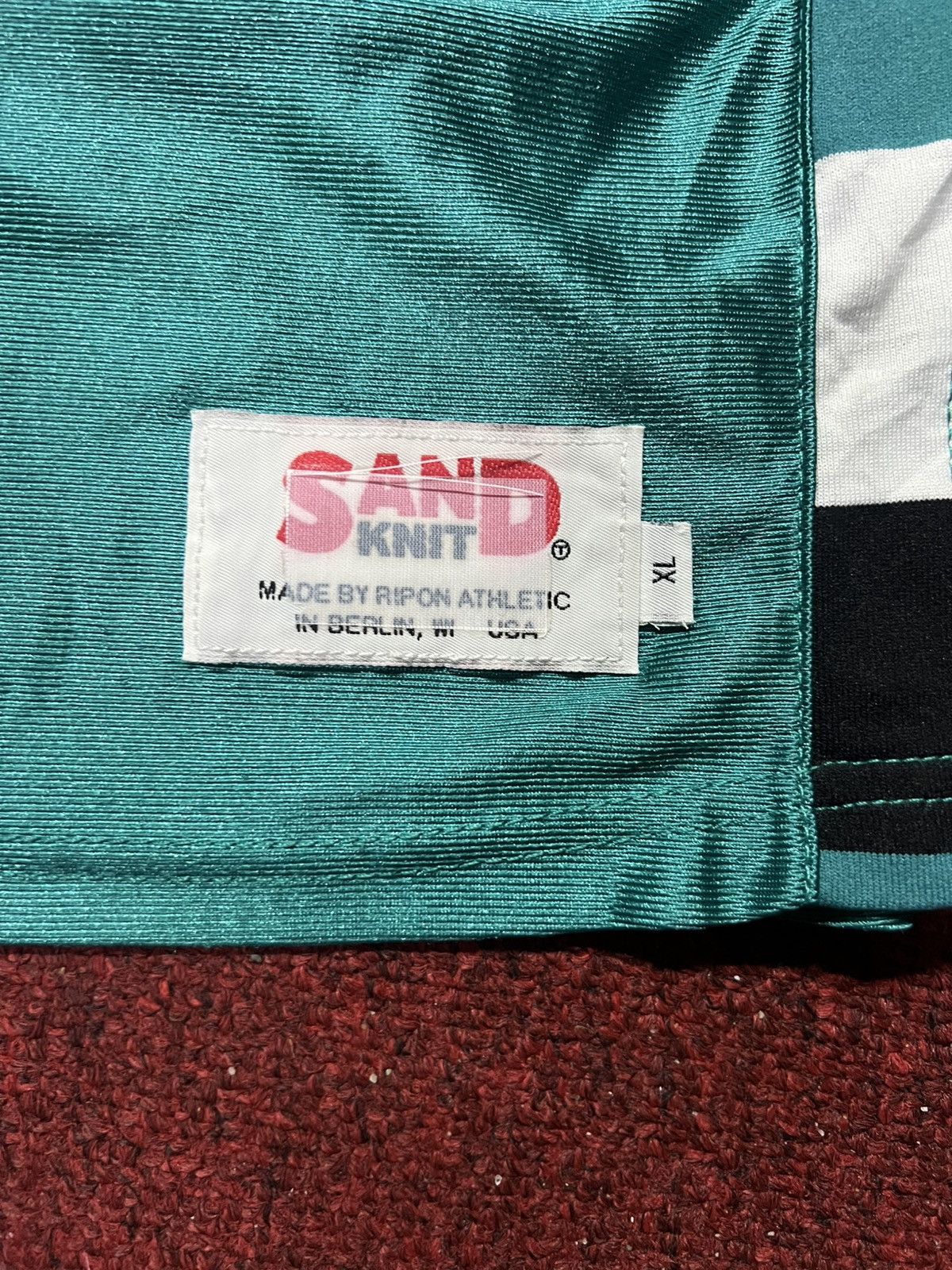SAND Jersey vintage sand knit by ripon athletic SULTANA USA Size US XL / EU 56 / 4 - 3 Thumbnail