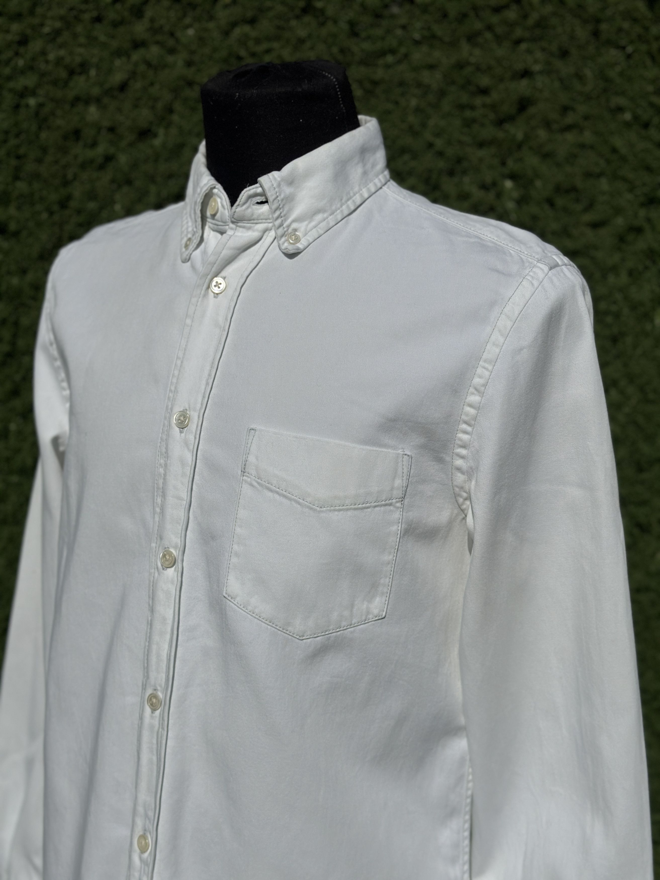 Acne Studios Acne Studios Isherwood Classic Fit Cotton Shirt Size 48 Size US M / EU 48-50 / 2 - 5 Thumbnail