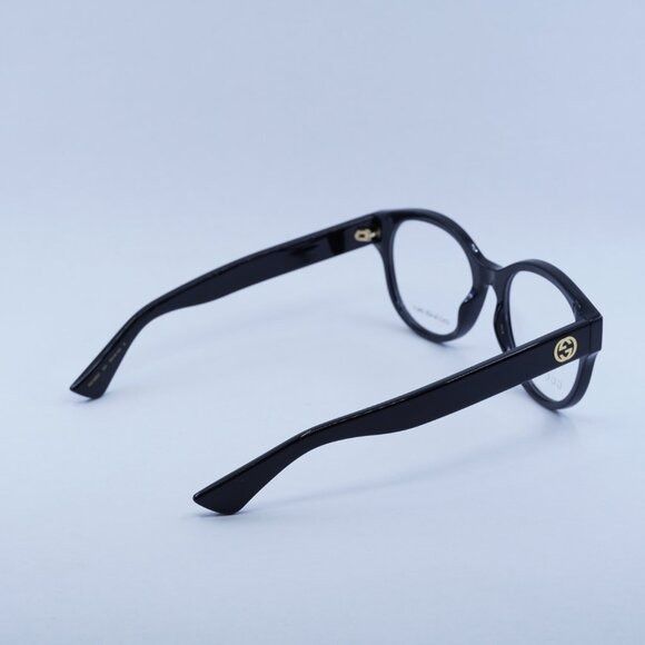 Gucci 🕶️ New Gucci GG1580O 001 Eyeglasses - Shiny Black Frame Size ONE SIZE - 9 Thumbnail