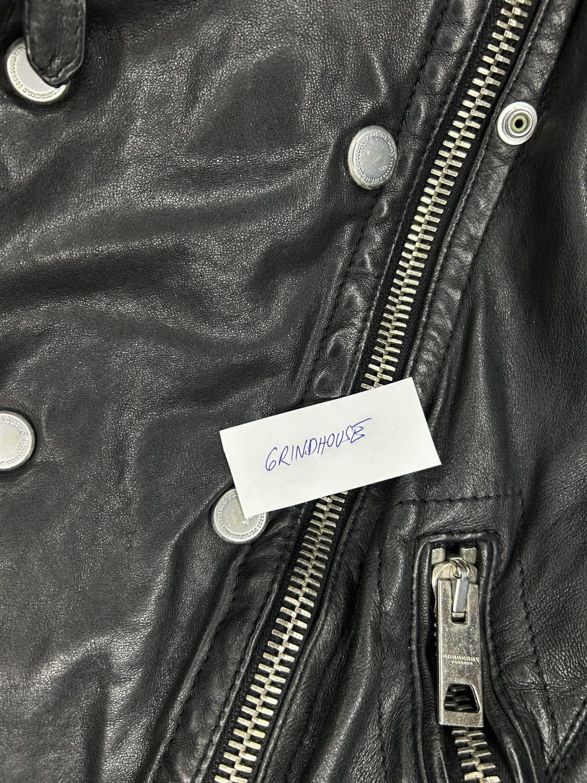 Burberry Prorsum S/S 11 Loseley Moto Jacket Size XS / US 0-2 / IT 36-38 - 22 Thumbnail