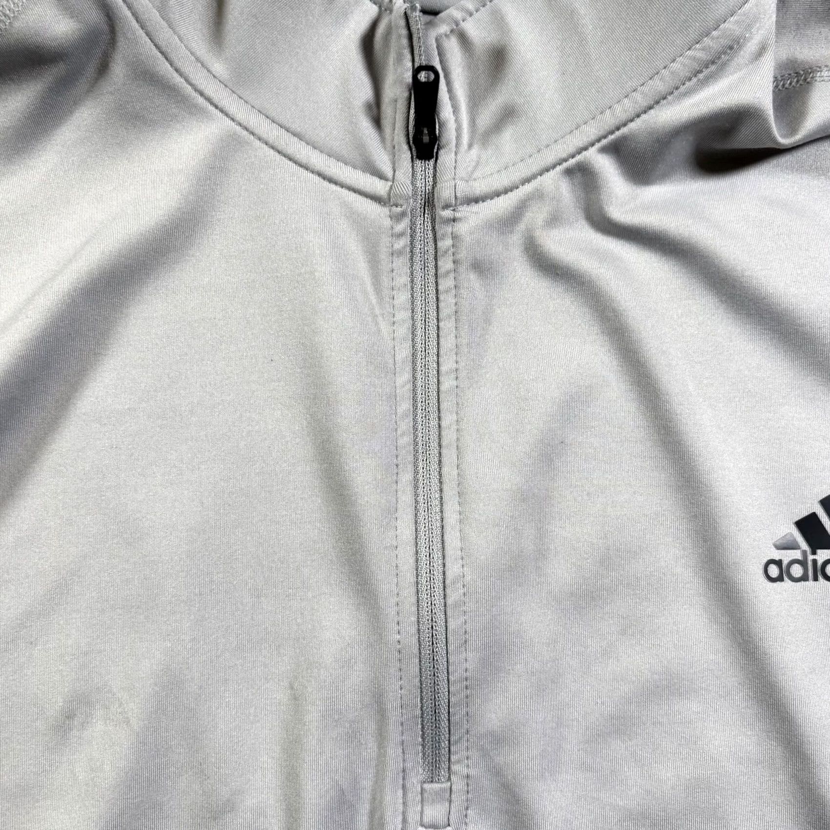 Adidas Adidas Golf Shirt Men’s XL Gray Polyester Performance Quarter Zip Running Sports Shirt Size US XL / EU 56 / 4 - 3 Thumbnail