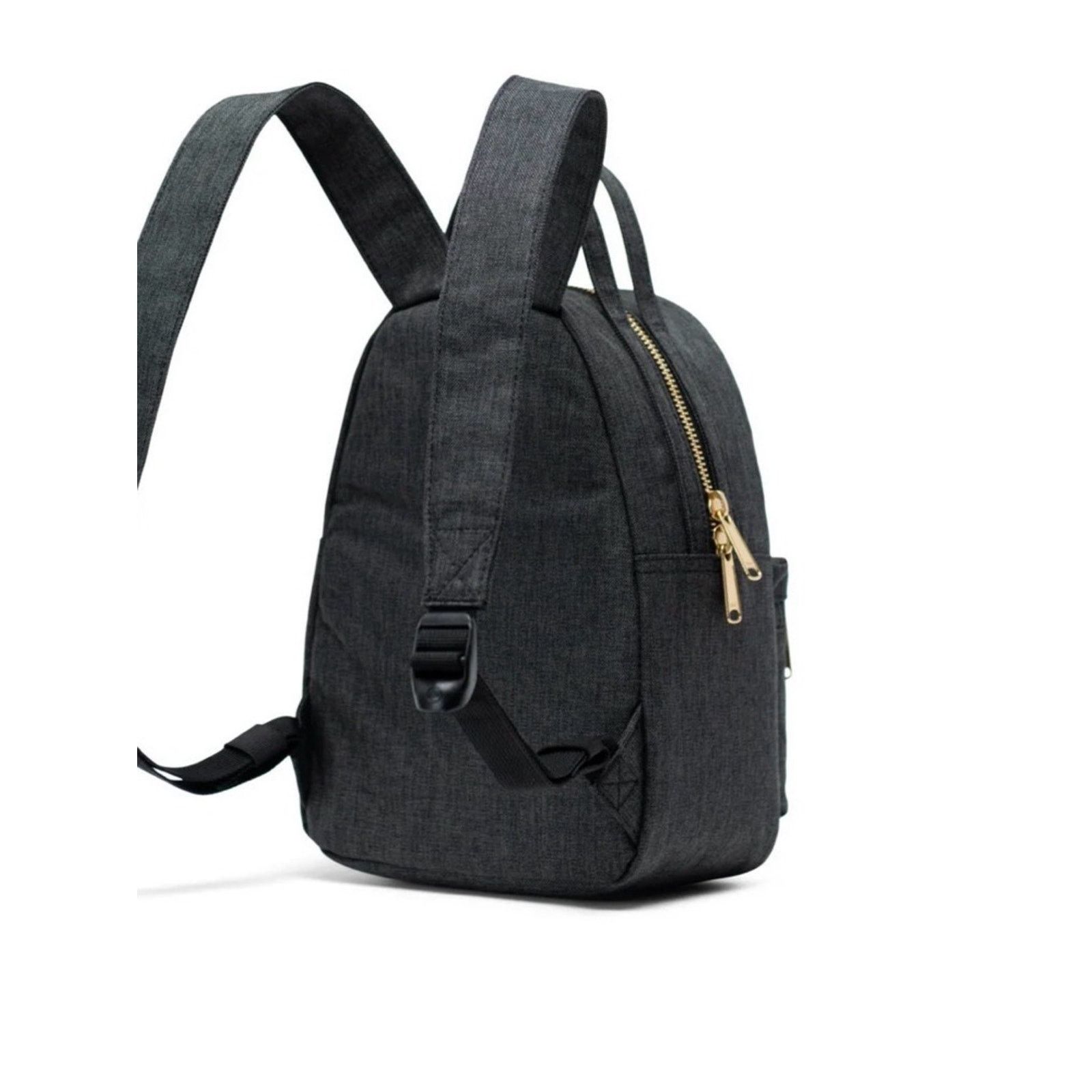 Herschel Supply Co. HERSCHEL NOVA MINI BACKPACK Black with Gold Hardware PERFECT Size ONE SIZE - 5 Thumbnail
