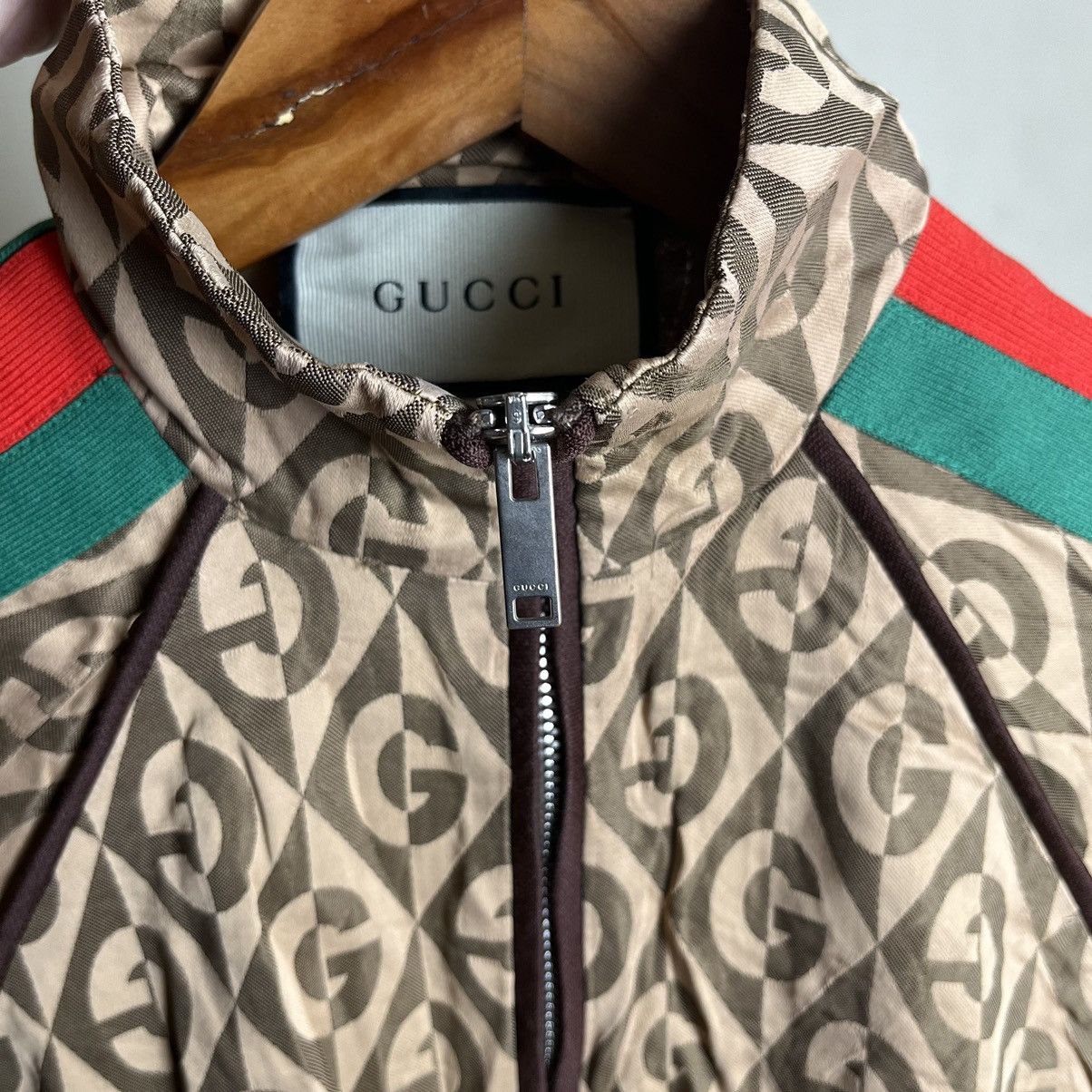 Gucci Gucci G Rhombus Jacquard Track Jacket Size S / US 4 / IT 40 - 4 Thumbnail