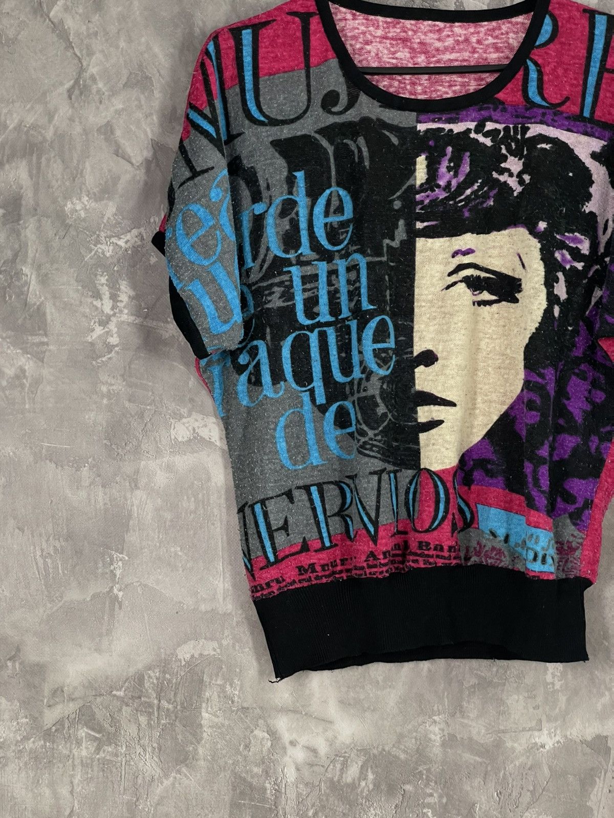 Japanese Brand Avant Garde Vintage Art Streetwear Crop Sweater Size US M / EU 48-50 / 2 - 5 Thumbnail
