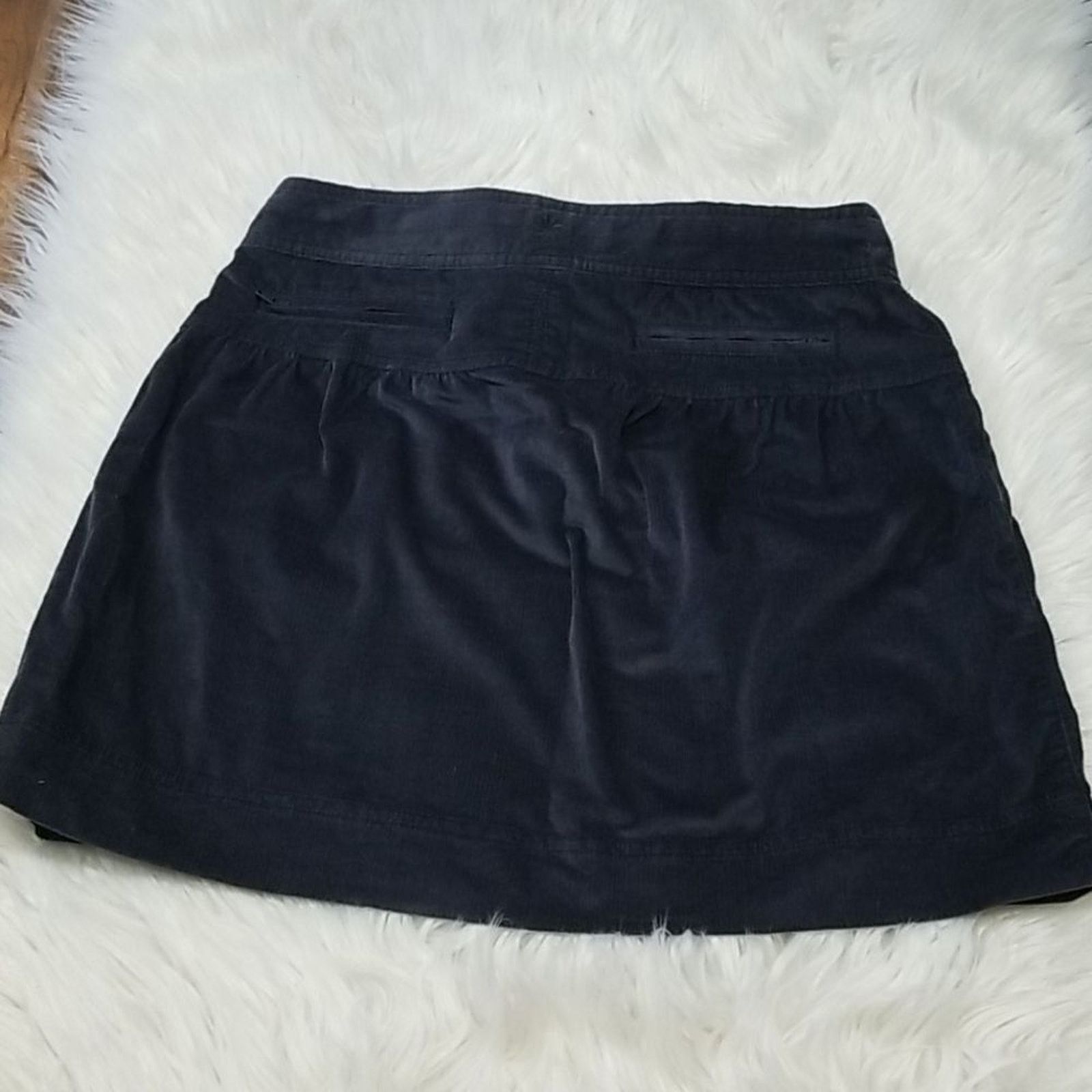 Athleta Athleta Dark Grey Cordoba Corduroy Skirt Size 26" / US 2 / IT 38 - 6 Thumbnail