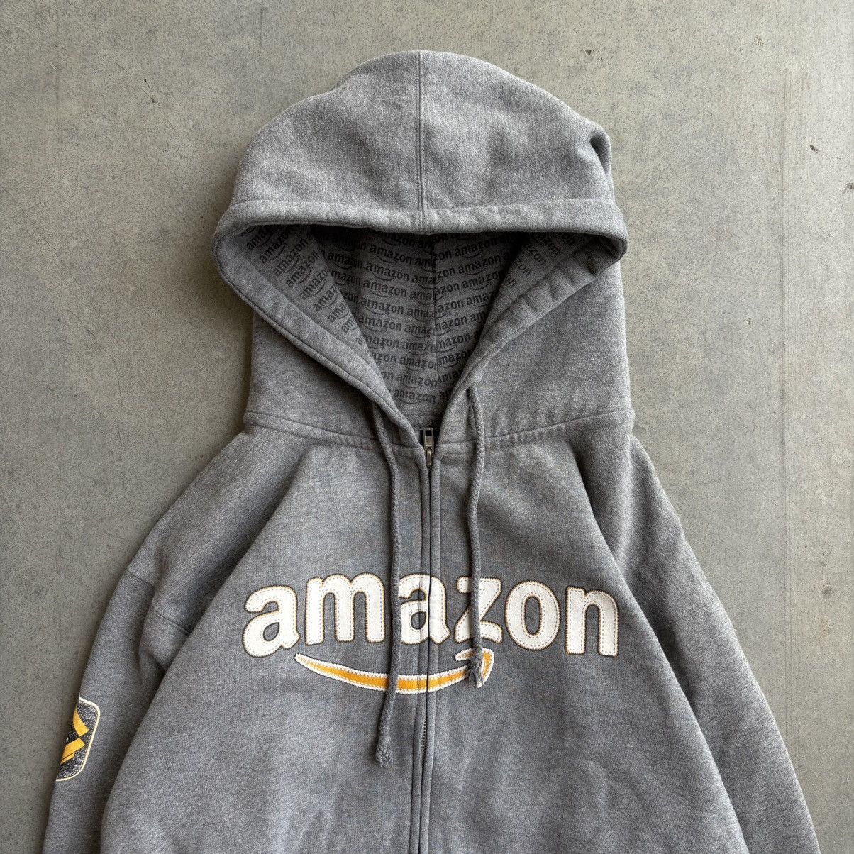 Vintage Y2K Vintage Amazon Heavy Skater Jacket Hoodie Zip Up Large Size US L / EU 52-54 / 3 - 6 Thumbnail