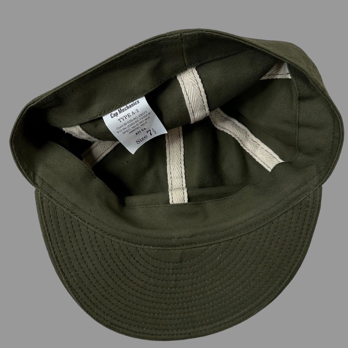 Vintage Vintage ww2 military reproduction hat Size ONE SIZE - 4 Thumbnail
