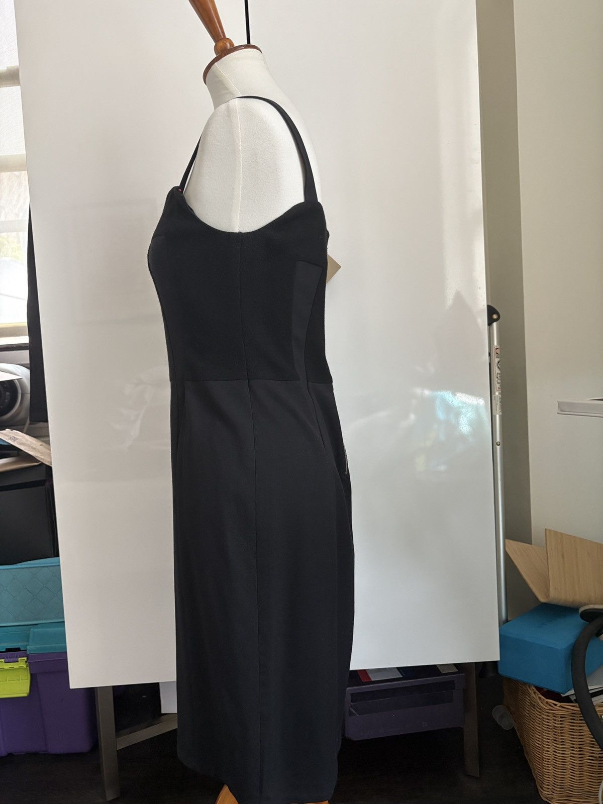 Narciso Rodriguez Vintage Narcisco Rodriguez elegant black dress Size S / US 4 / IT 40 - 3 Thumbnail