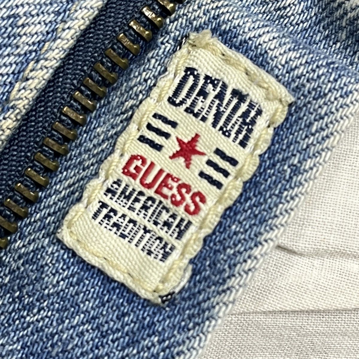Guess × Vintage Vintage 90s GUESS USA Baggy Denim Size US 32 / EU 48 - 19 Thumbnail