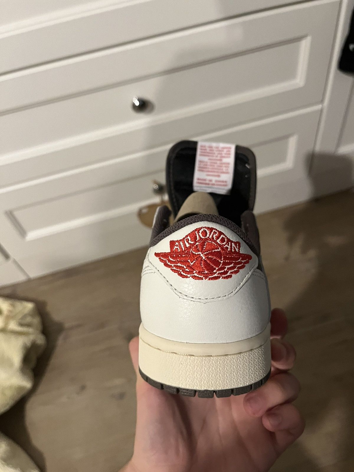 Jordan Brand × Nike × Travis Scott Air Jordan 1 Low OG SP Reverse Mocha Size US 8 / EU 41 - 12 Thumbnail