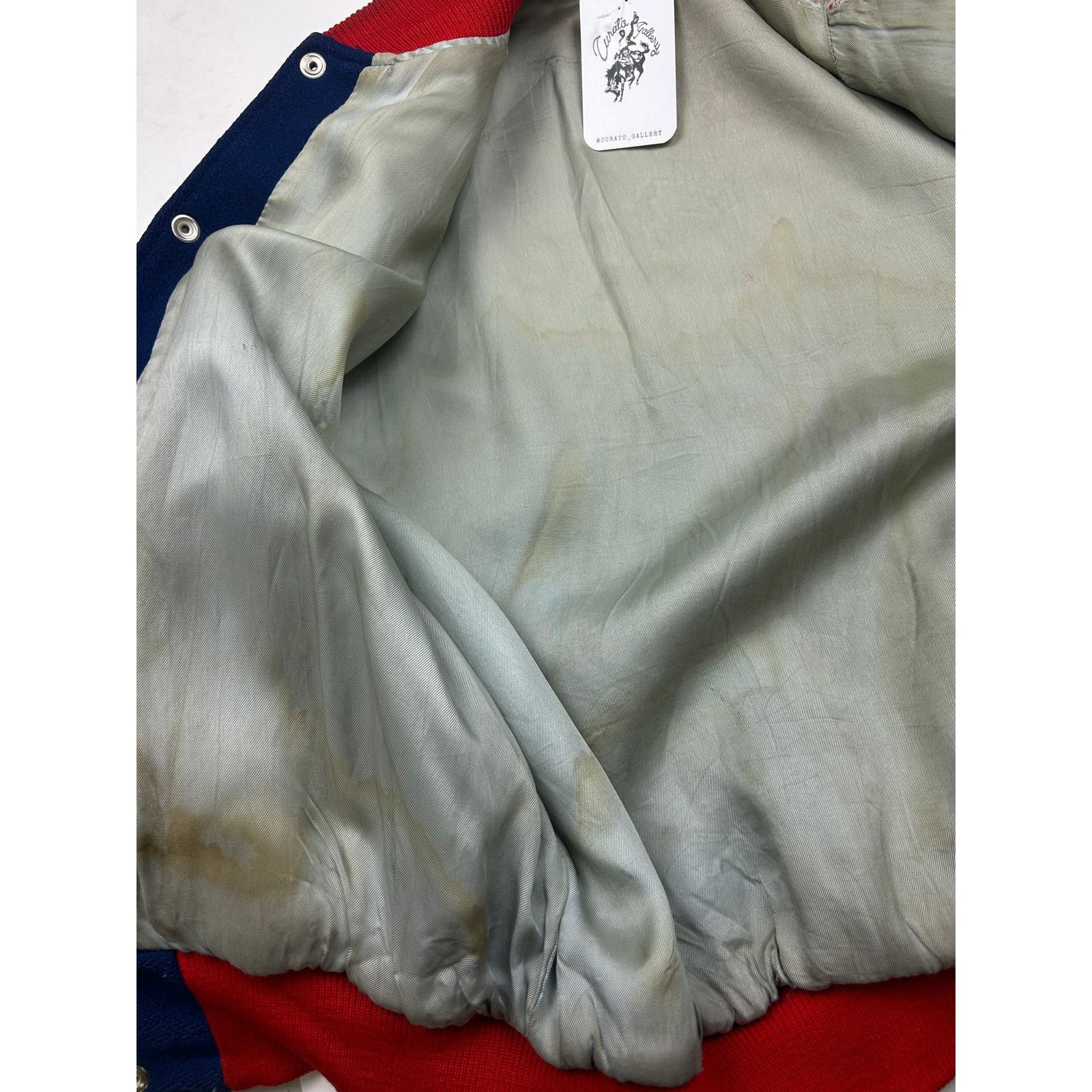 Vintage Vintage 70s/80s Holloway Falcons Stitched Varsity 44 L Size US L / EU 52-54 / 3 - 4 Thumbnail