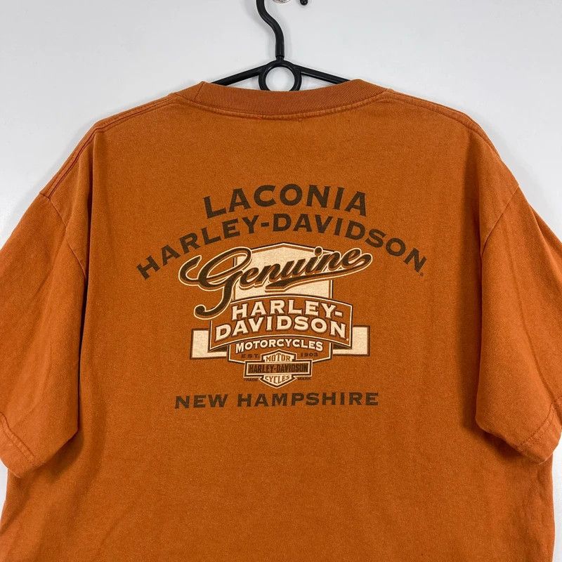 Harley Davidson Harley Davidson Boston T Shirt Big Logo USA Sz L Size US L / EU 52-54 / 3 - 7 Thumbnail