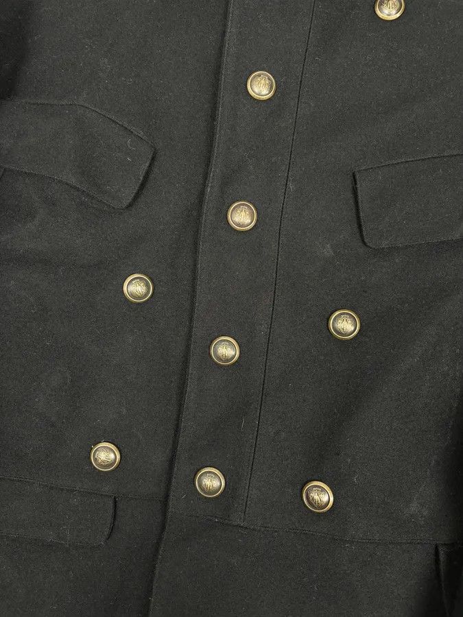 Gucci AW2008 Gucci Black Wool Buttoned Premium Jacket by Frida Giannini Size US M / EU 48-50 / 2 - 11 Thumbnail