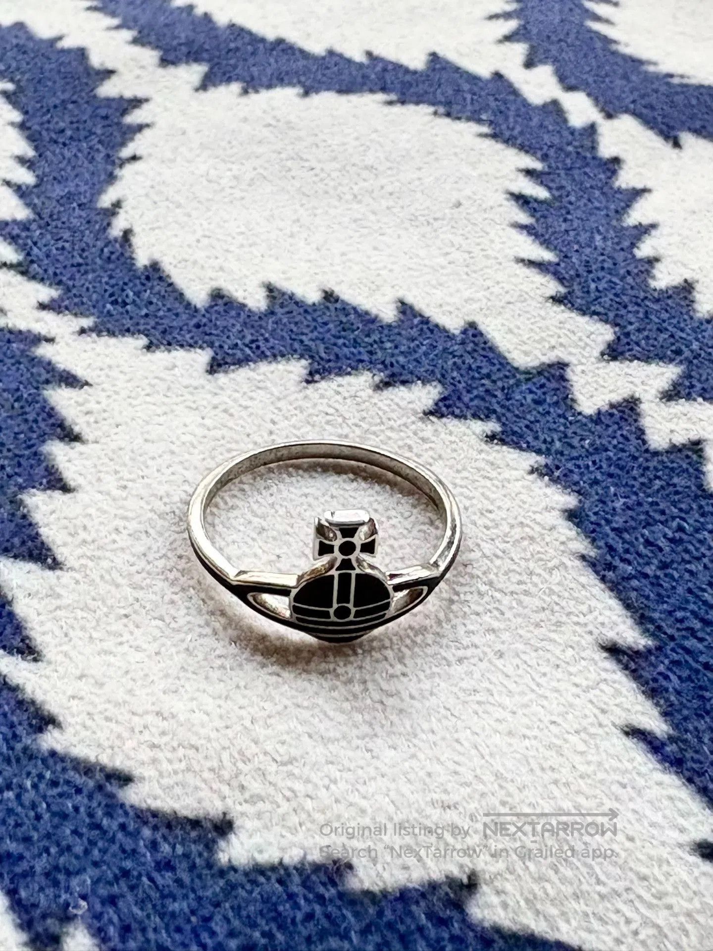Vivienne Westwood Vivienne Westwood Vintage Saturn Ring 925 Silver. Size ONE SIZE - 1 Thumbnail