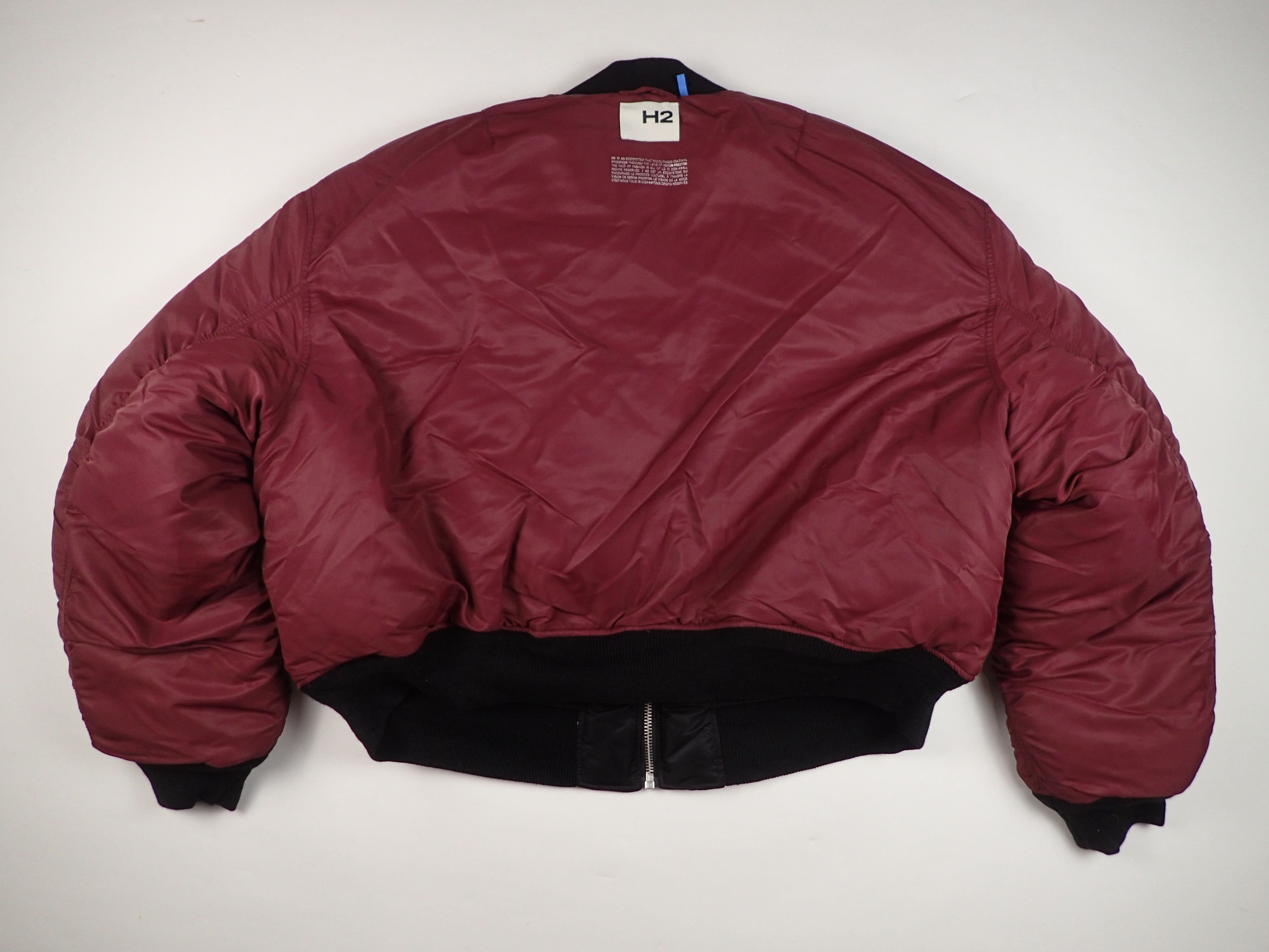 Heron Preston H2 Heron Preston X H&M Reversible Flight Bomber Jacket Size US XL / EU 56 / 4 - 8 Thumbnail