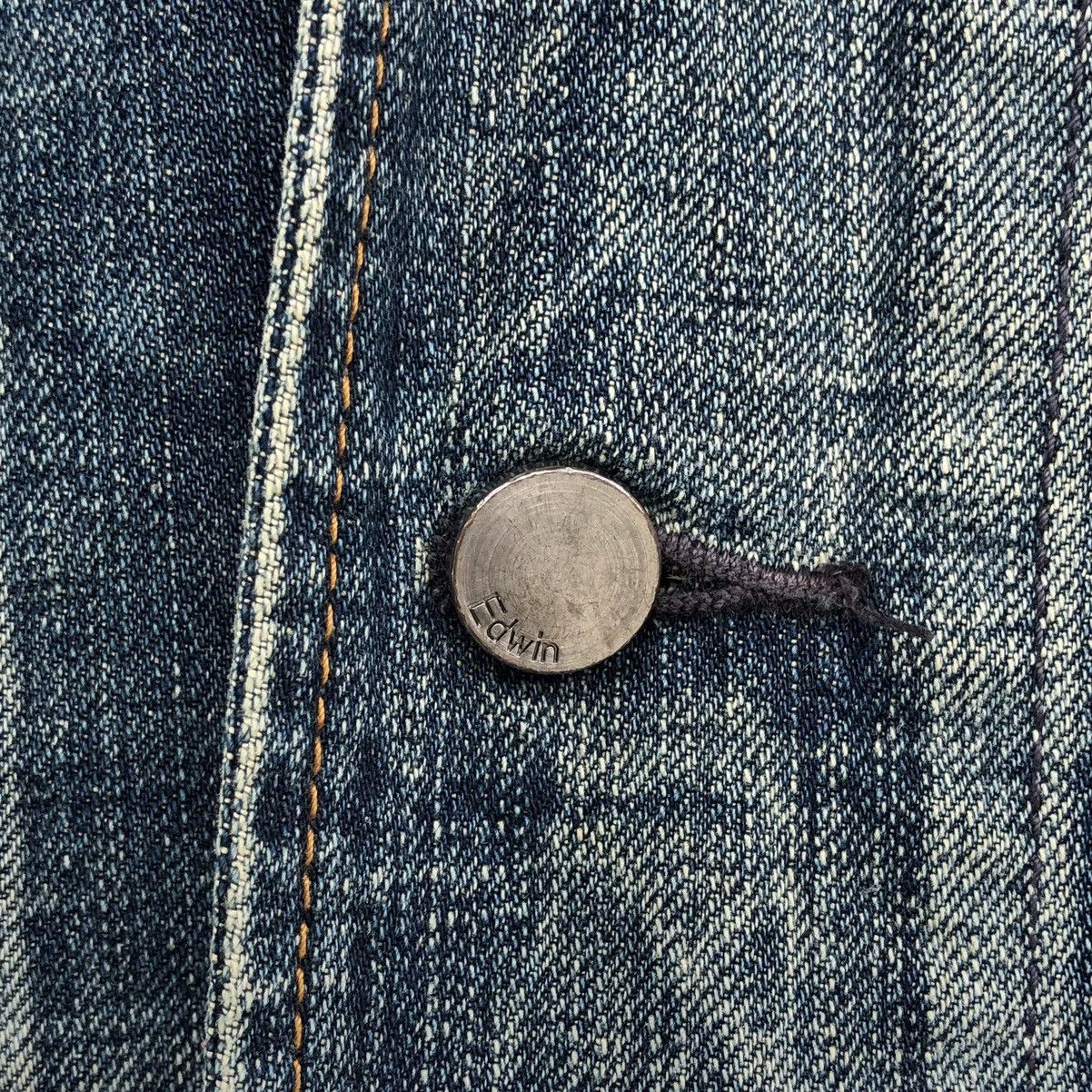 Edwin Vintage Edwin 503s Denim Chore Jacket Size US M / EU 48-50 / 2 - 15 Thumbnail
