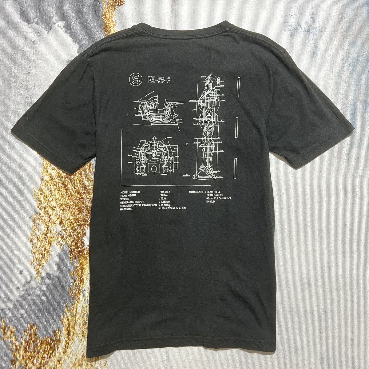 Anime GUNDAM ANIMA TEE Size US L / EU 52-54 / 3 - 4 Thumbnail
