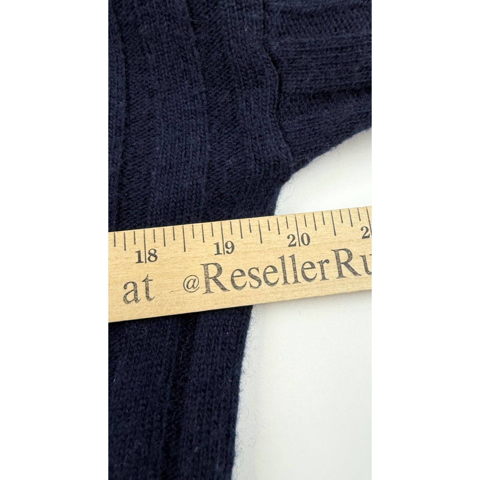 Madewell VINTAGE Madewell Sweater Dress Womens XXS Casual Long Sleeve Navy Blue Knit Winter Size XXS / US 00 / IT 34 - 8 Thumbnail