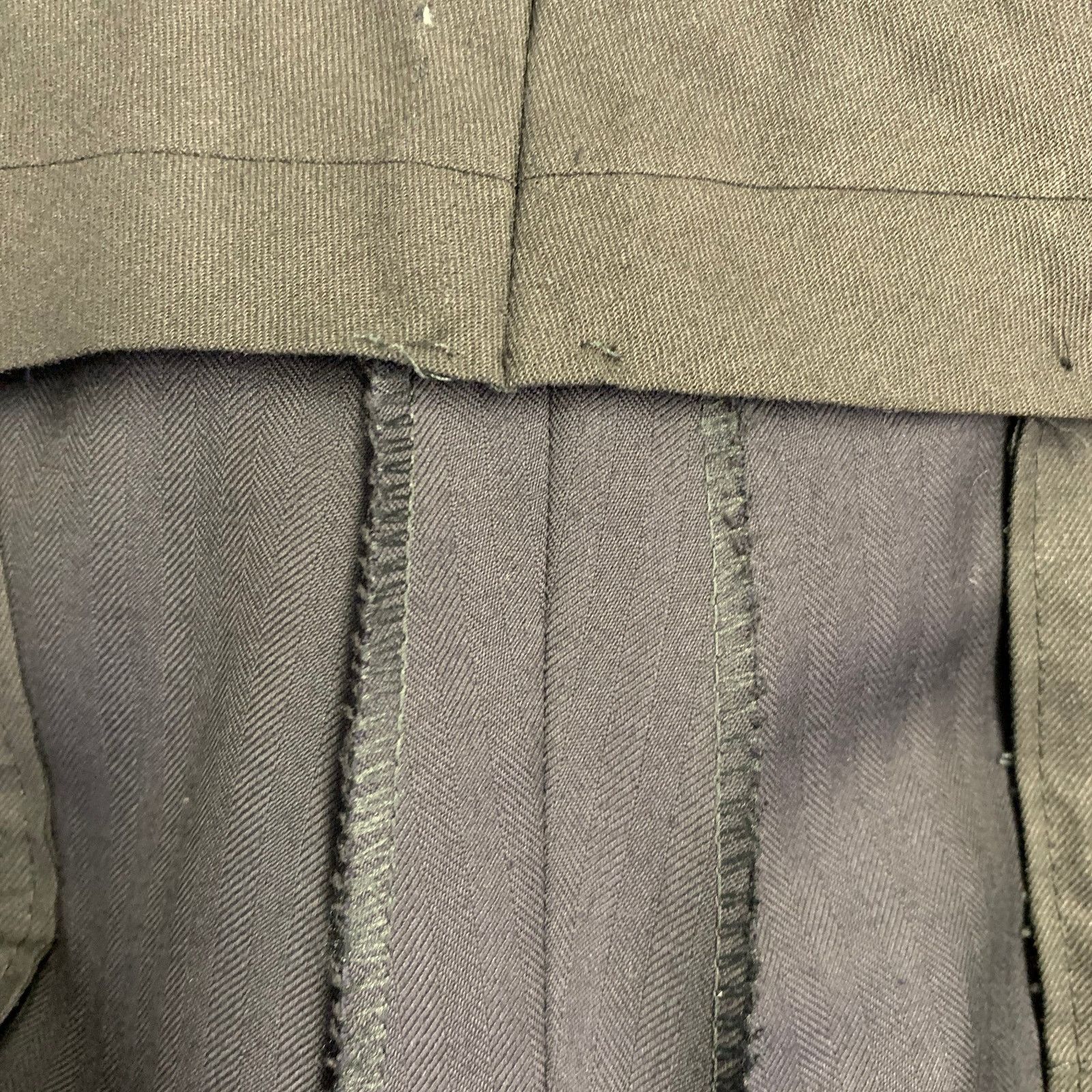 Other O'CONNELL'S Long Navy Herringbone Wool Notch Lapel Suit Size 42L - 13 Thumbnail
