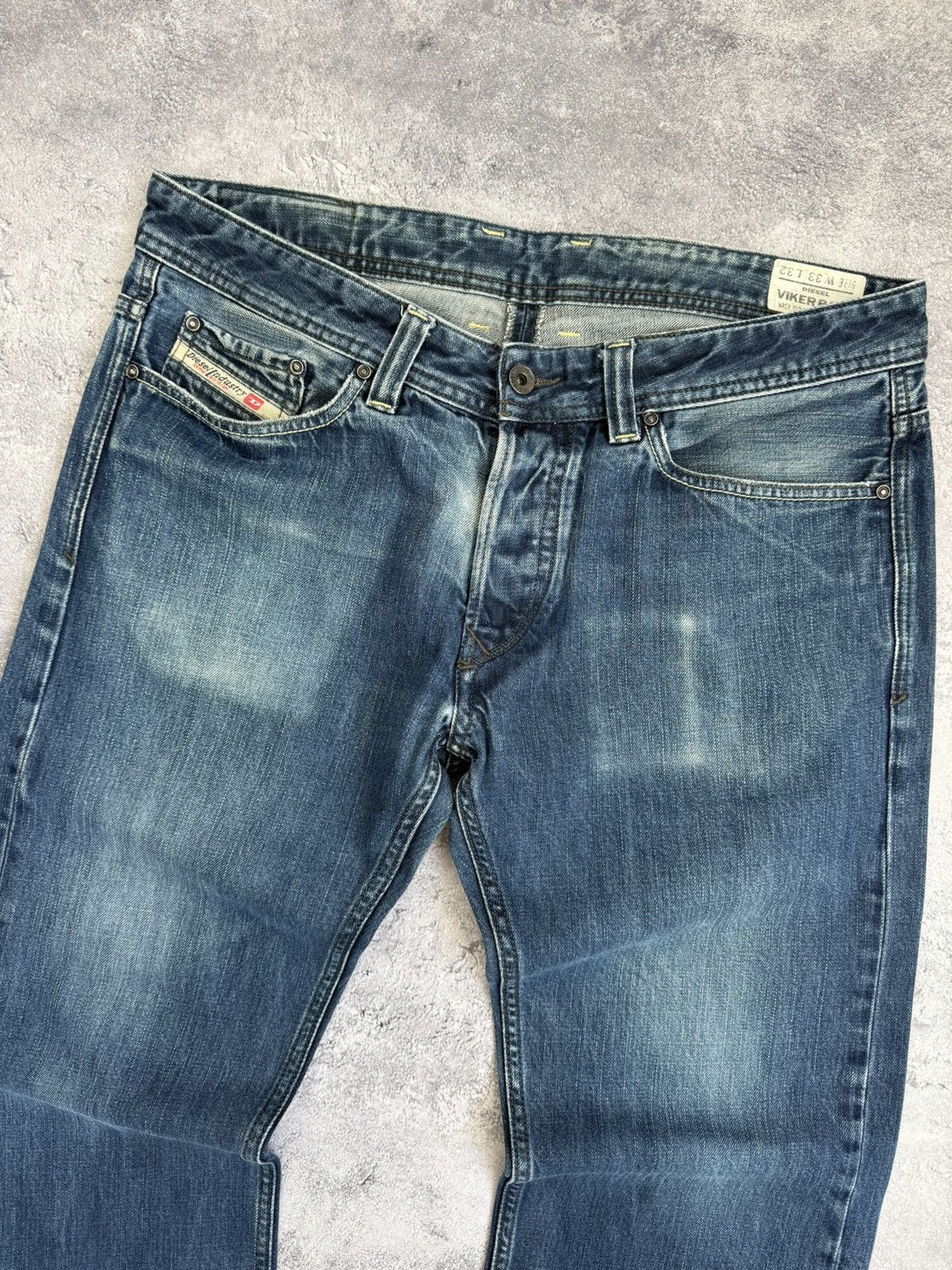Diesel Vintage Diesel Jeans Flared Baggy Denim 90s Y2K Rare Size US 33 - 11 Thumbnail