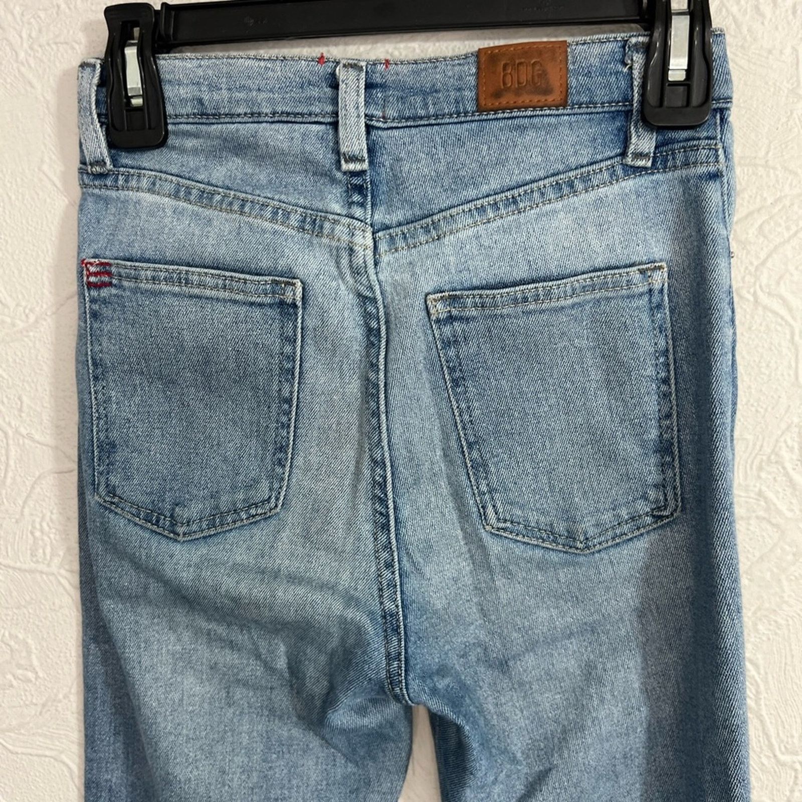 Bdg BDG Urban Outfitters Girlfriend High Rise Cropped Jeans Blue Size 32" / US 10 / IT 46 - 6 Thumbnail