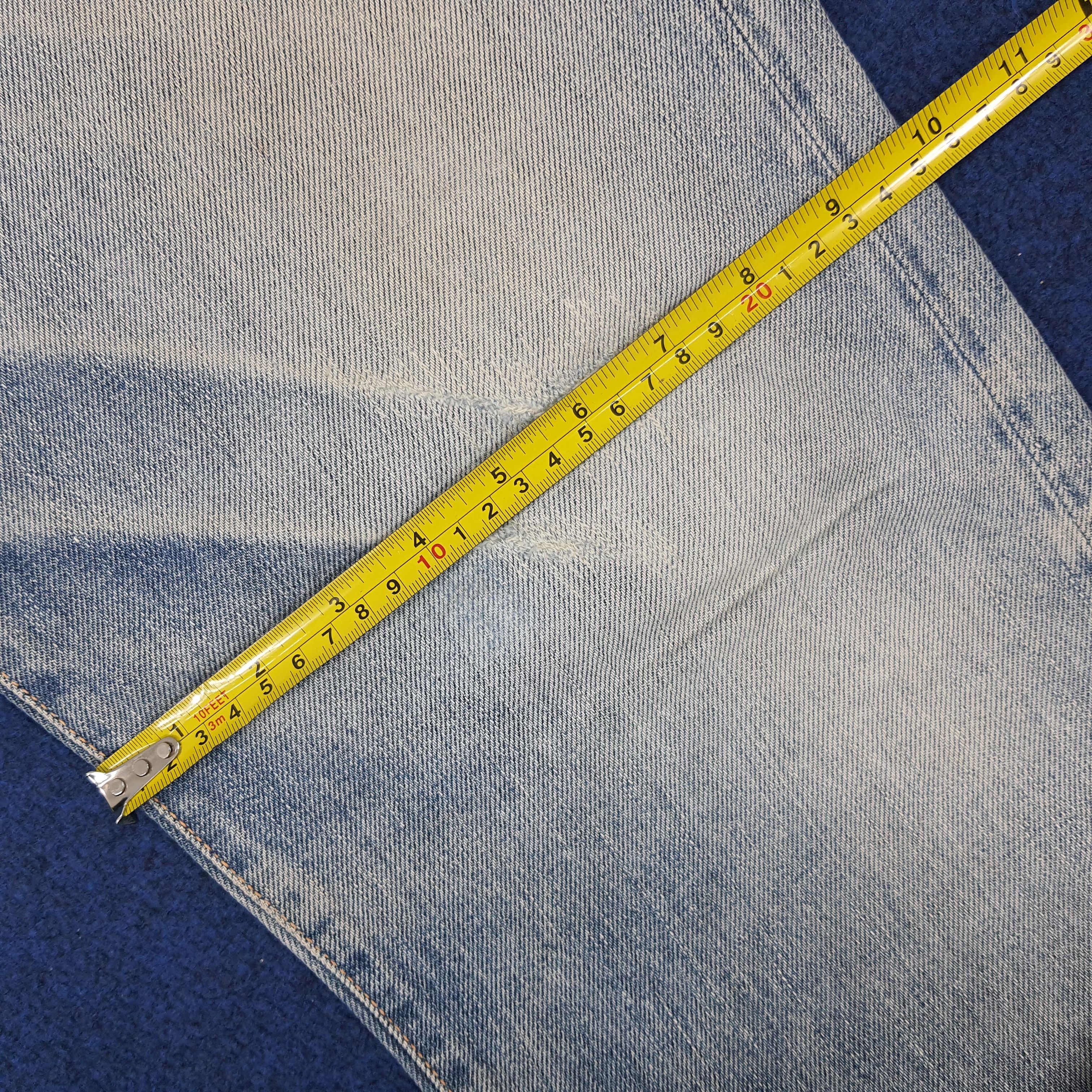 Evisu × Japanese Brand × Vintage Vintage Evisu Salvadge Japan Brand Custom Daicock Jeans Size US 27 - 14 Thumbnail