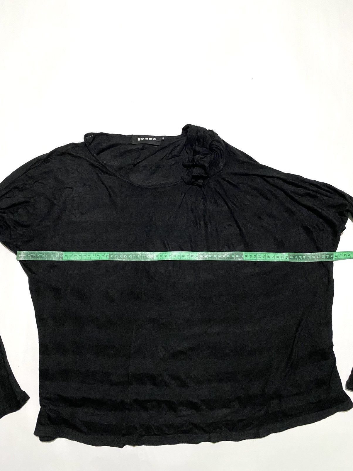 Yohji Yamamoto GOMME MAKI HIROSHIGE BY YOHJI YAMAMOTO ASYMMETRICAL SHIRT Size US M / EU 48-50 / 2 - 7 Thumbnail