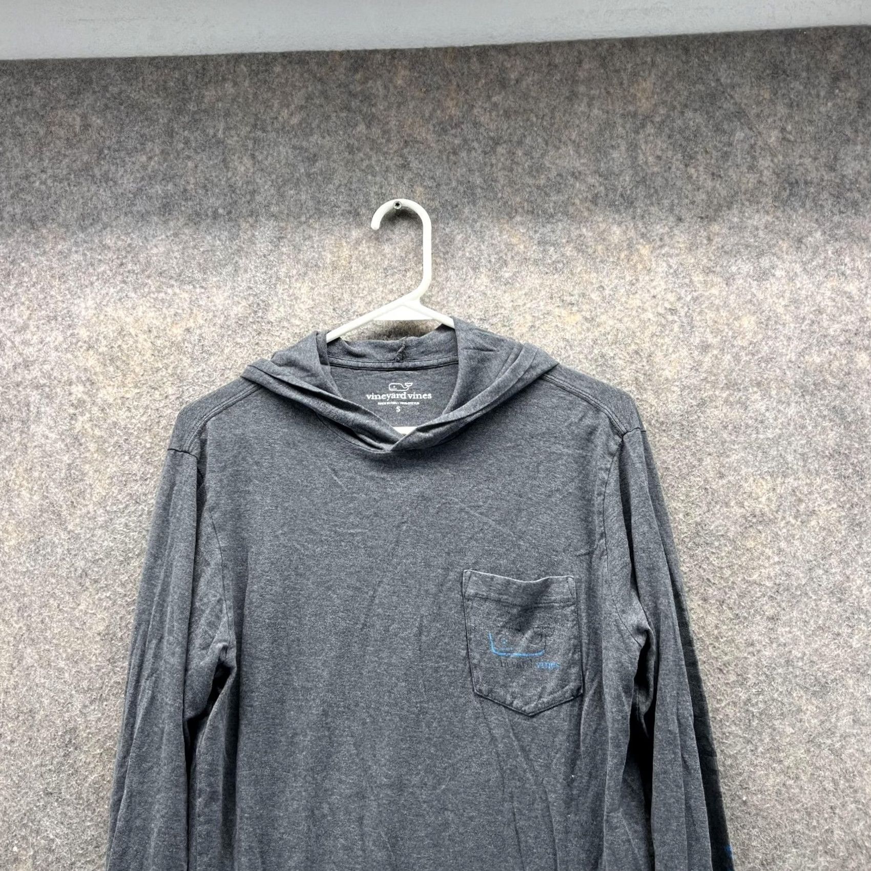 Vineyard Vines VINTAGE Vineyard Vines Hoodie Pullover Sweatshirt Men Small Adult Gray Size US S / EU 44-46 / 1 - 2 Thumbnail