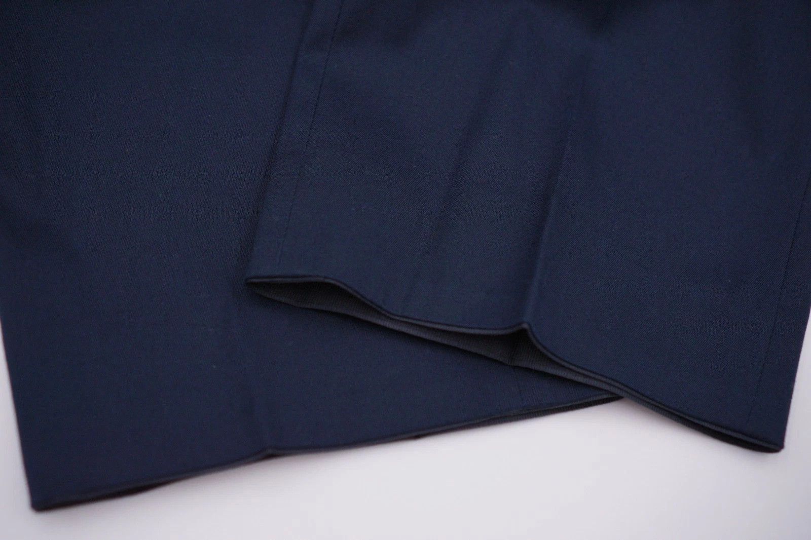 Suitsupply Men Suitsupply Trousers Navy Brescia Stretch Cotton UK/US46 Size 46R - 7 Thumbnail