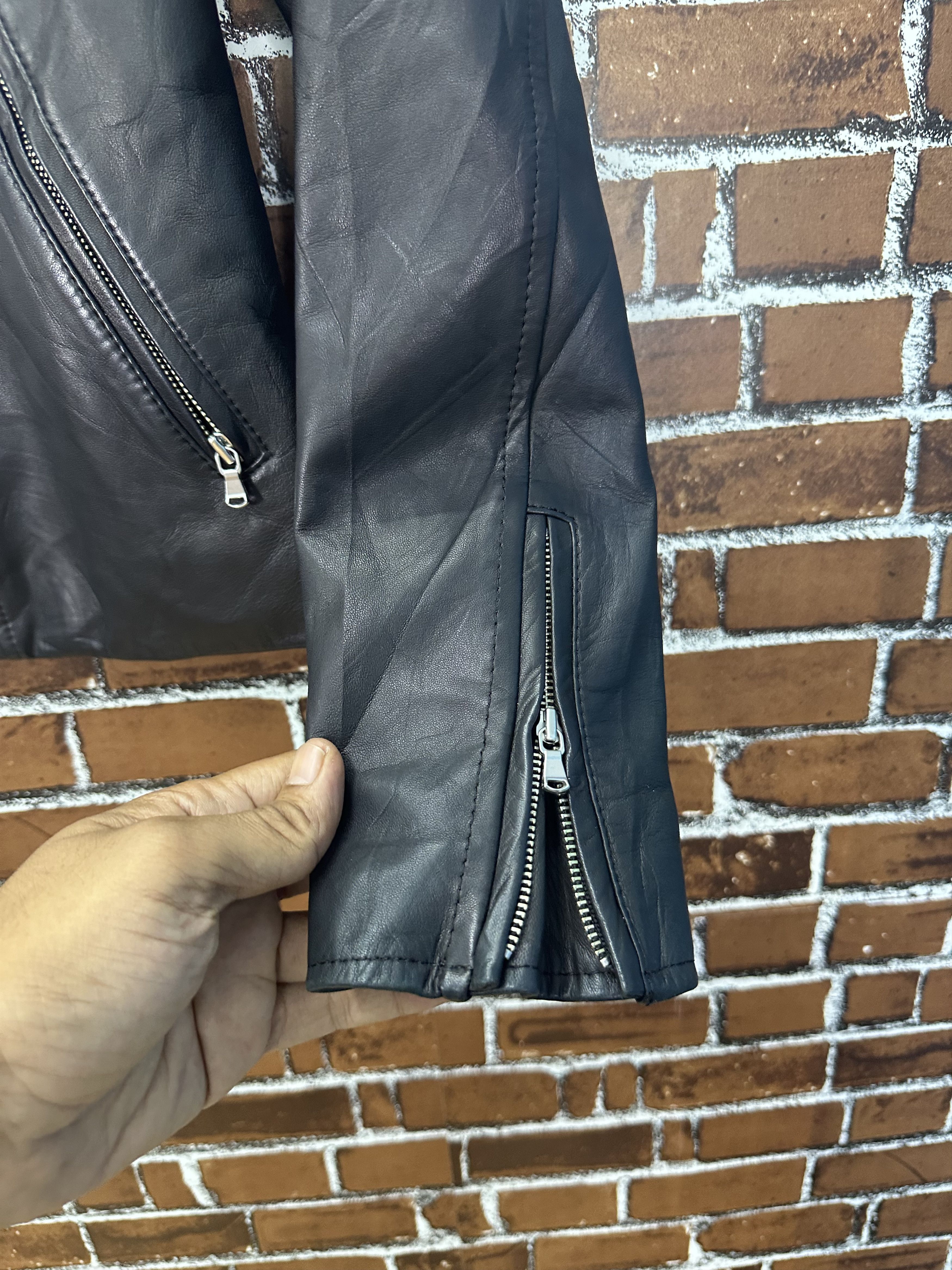 Genuine Leather Sheep Skin Spick Span Woman Leather Jacket Z222 Size XS / US 0-2 / IT 36-38 - 5 Thumbnail