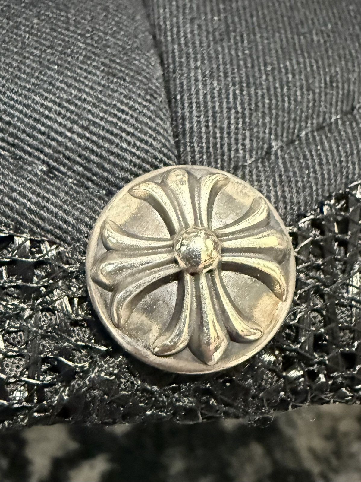 Chrome Hearts Chrome Hearts Fuck Leather Patch Trucker Hat Size ONE SIZE - 6 Thumbnail