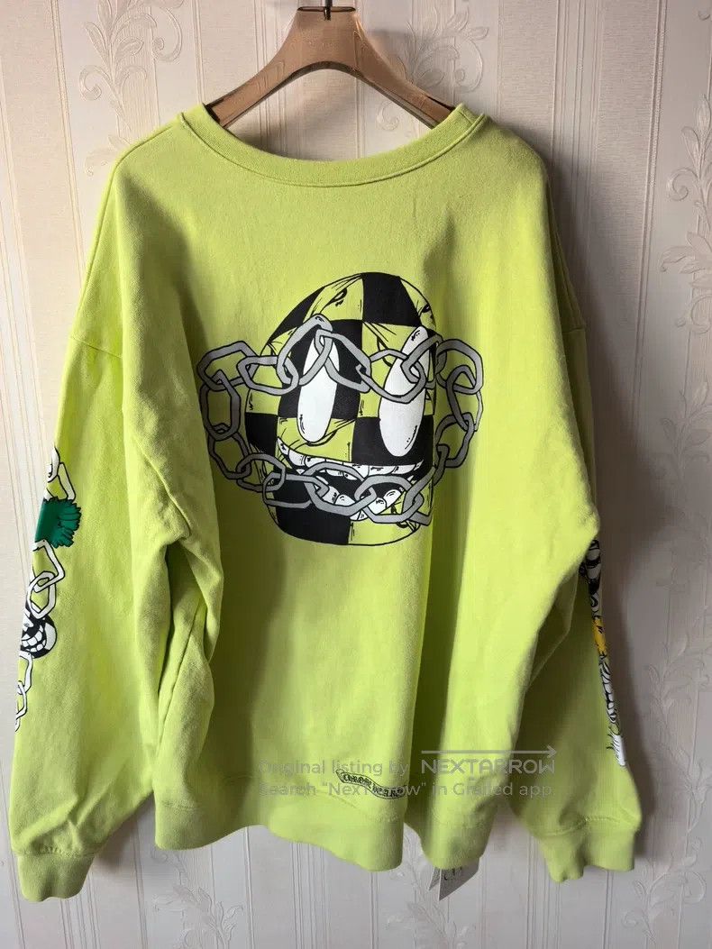 Chrome Hearts CHROME HEARTS Size L Fluorescent green graffiti long sleeve Size US L / EU 52-54 / 3 - 2 Thumbnail