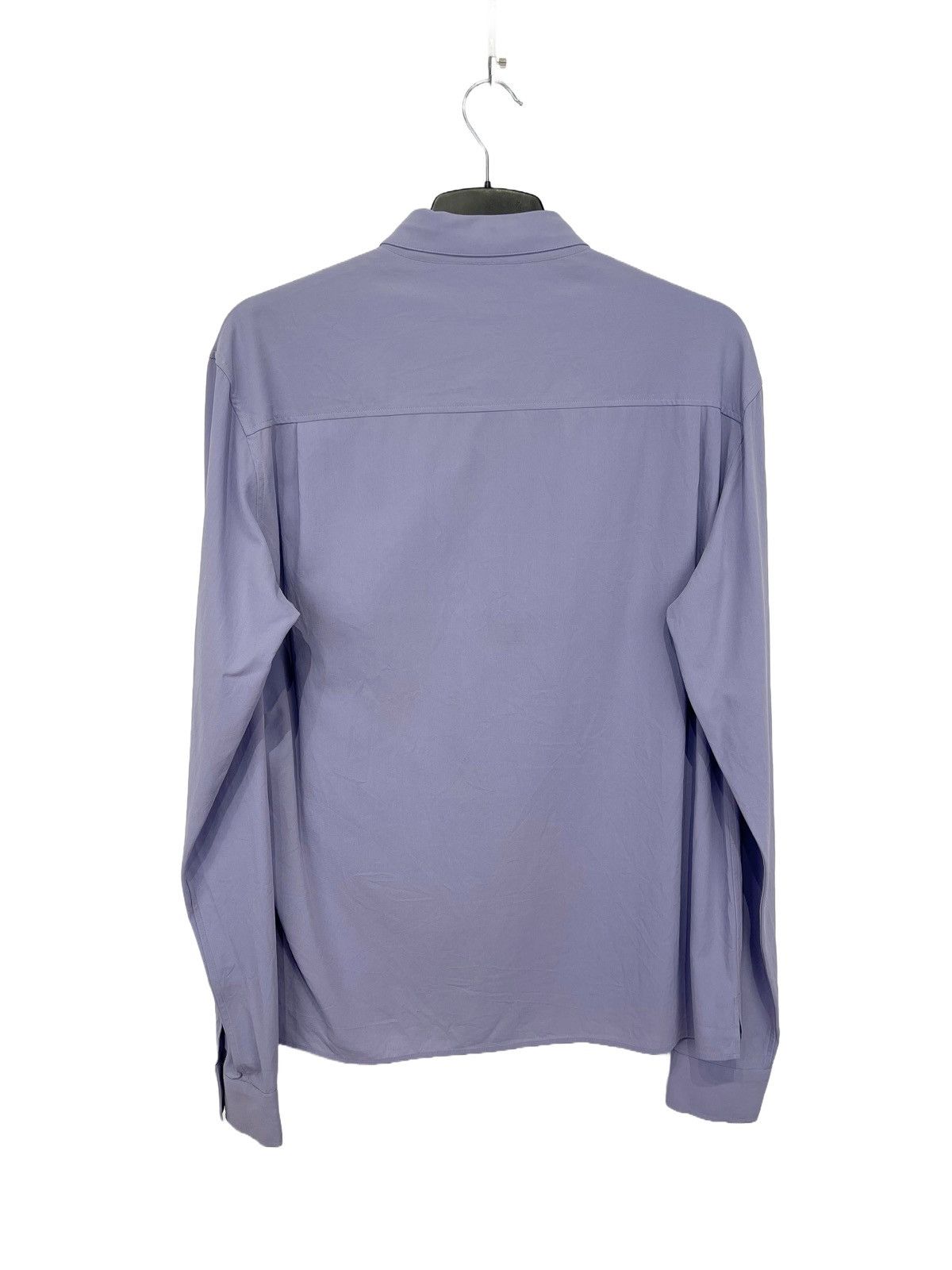 Haider Ackermann Relaxed Hidden Button Placket shirt in Lilac Size US L / EU 52-54 / 3 - 3 Thumbnail