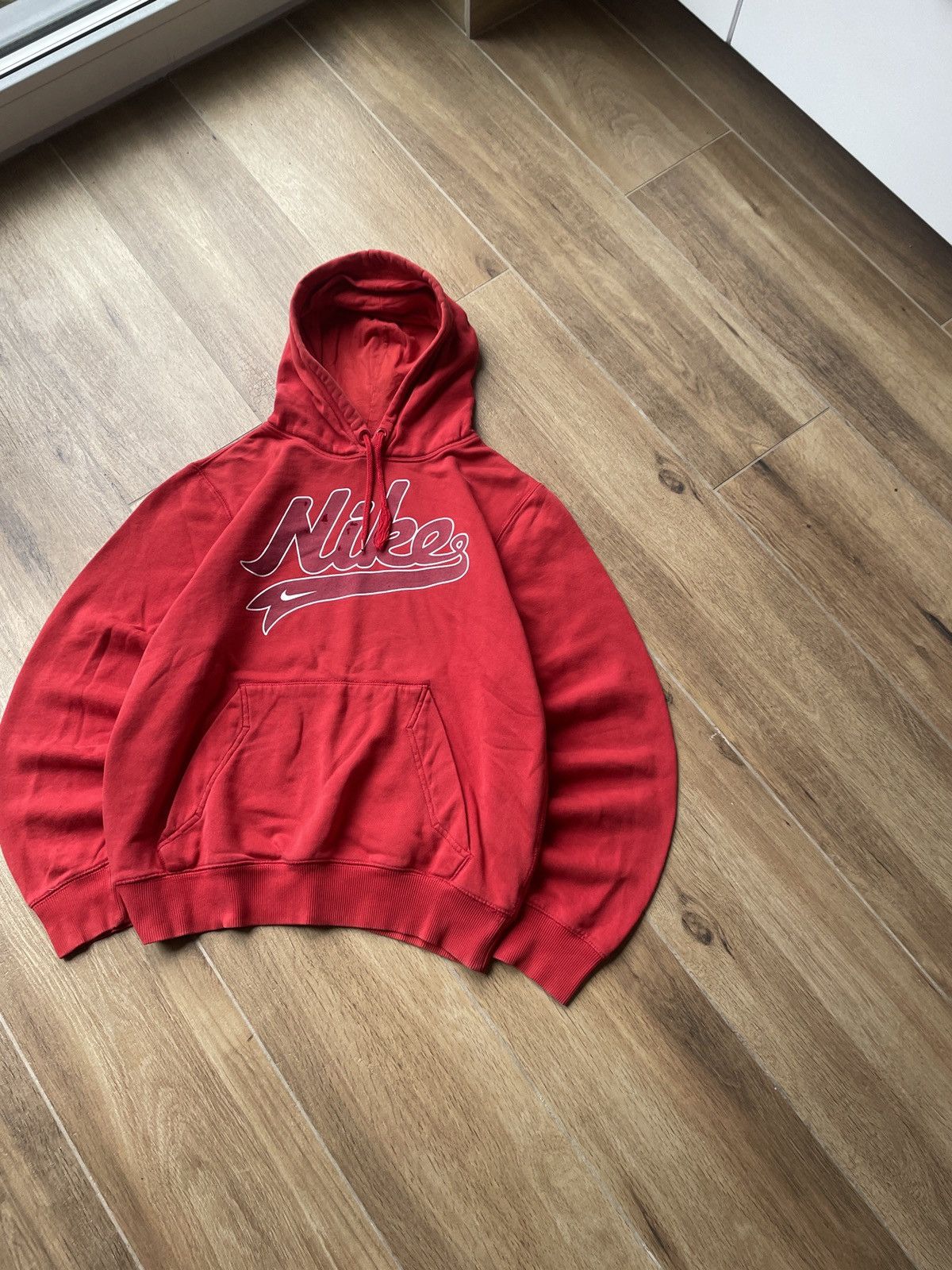 Vintage Nike Vintage Hoodie Big Logo Japanese Avant Garde Big Logo Size US S / EU 44-46 / 1 - 2 Thumbnail