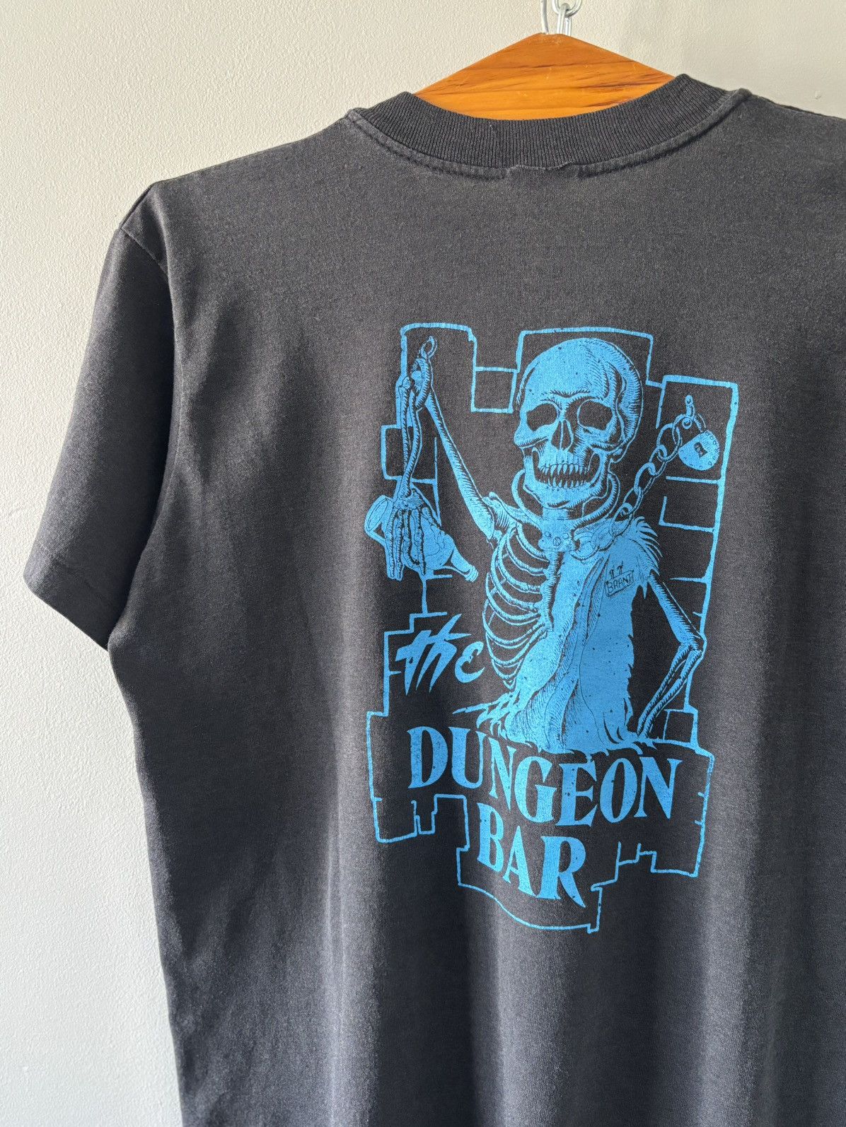 Vintage Vintage 90s Strugis Dungeon Bar Biker Shirt Size US M / EU 48-50 / 2 - 5 Thumbnail