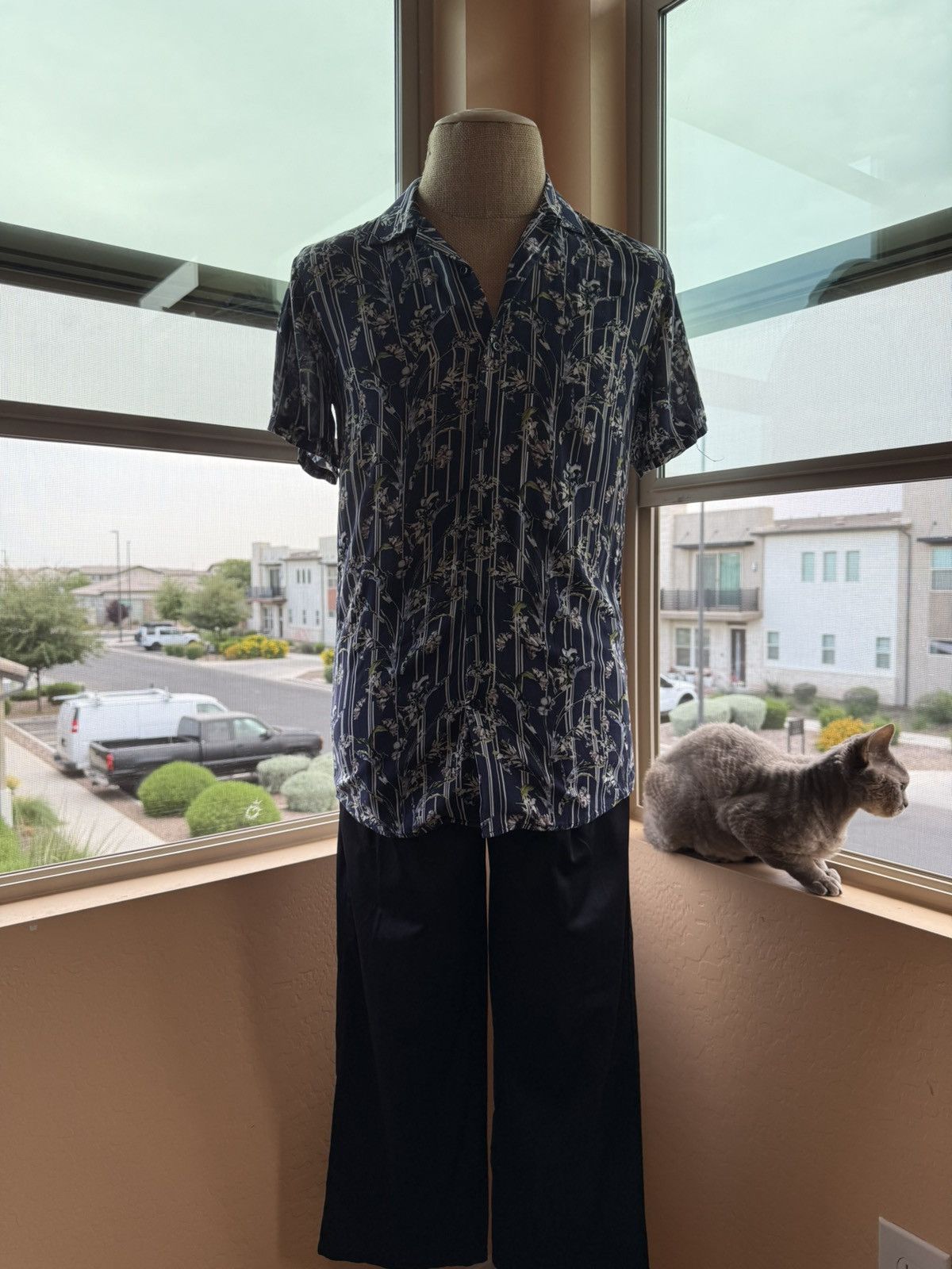River Island Medium - Retro Pattern Zip Jacket - Boho Streetwear Vibes Size US M / EU 48-50 / 2 - 3 Thumbnail