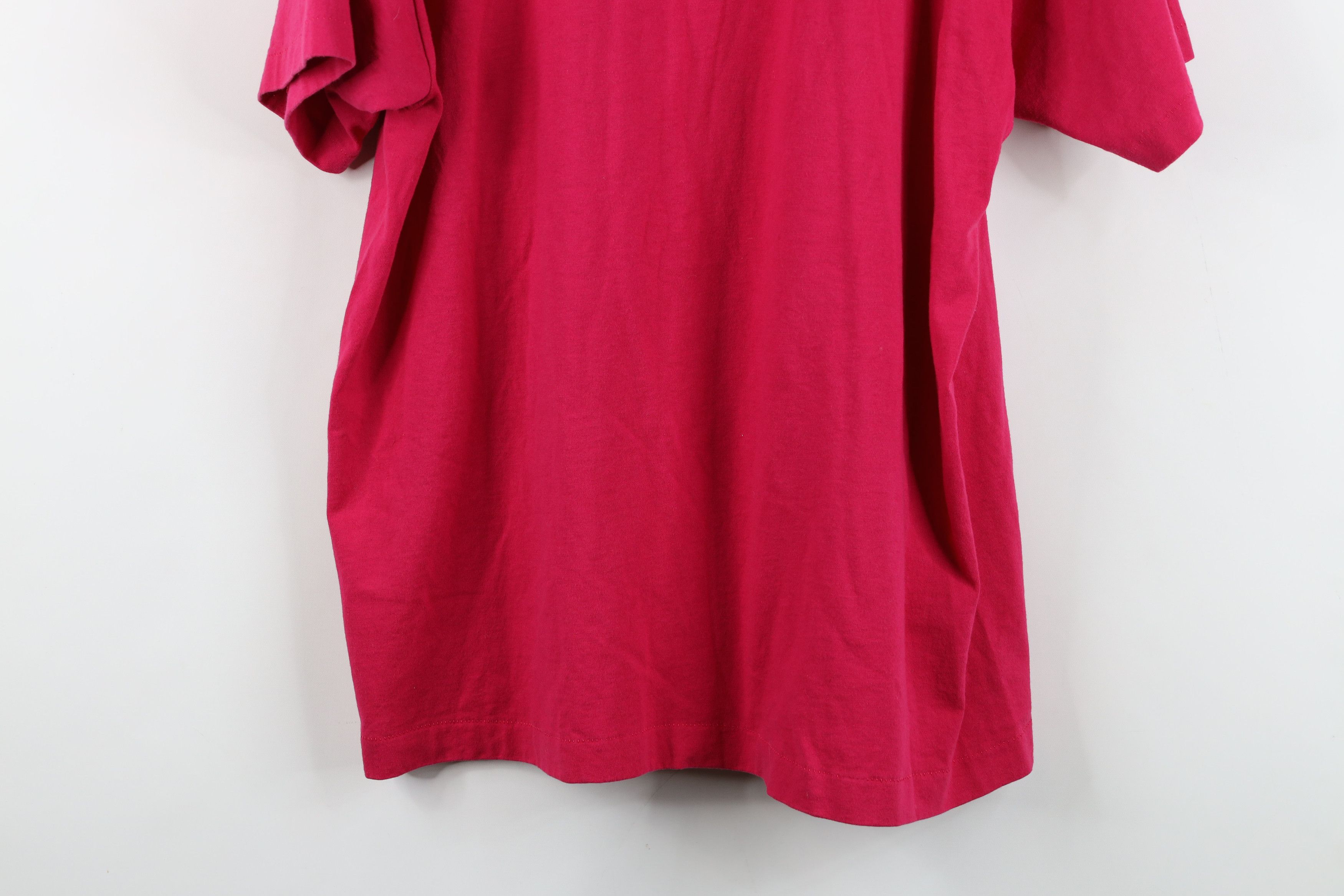Vintage Vintage 90s Skydive Skydiving Short Sleeve T-Shirt Pink USA Size US XL / EU 56 / 4 - 10 Thumbnail