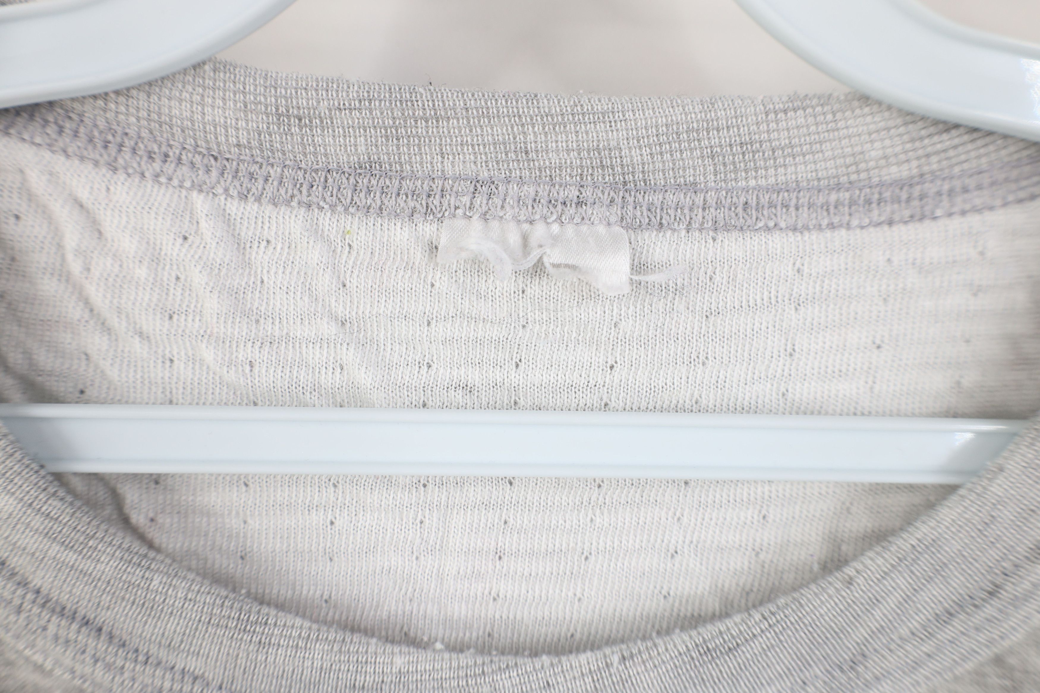 Vintage Vintage 90s Wall Thermal Knit Long Sleeve T-Shirt Gray Size US XL / EU 56 / 4 - 4 Thumbnail