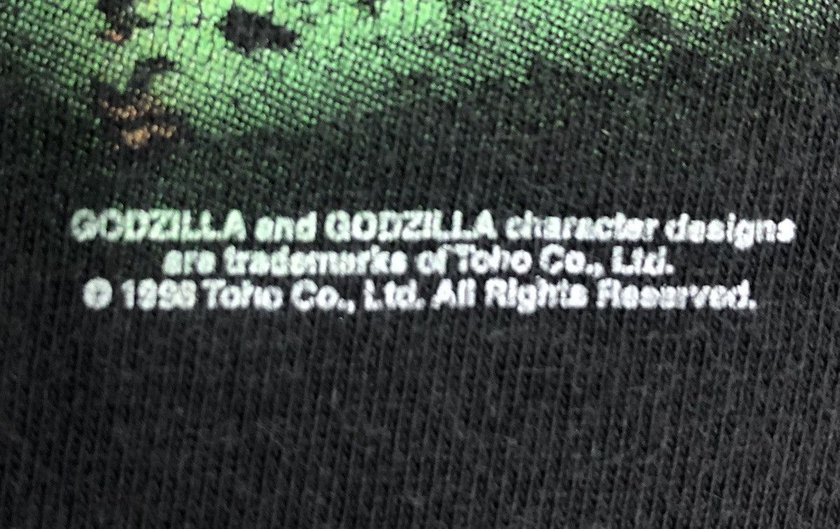 Vintage Vintage Cronies Godzilla T-Shirt Size US XL / EU 56 / 4 - 4 Thumbnail