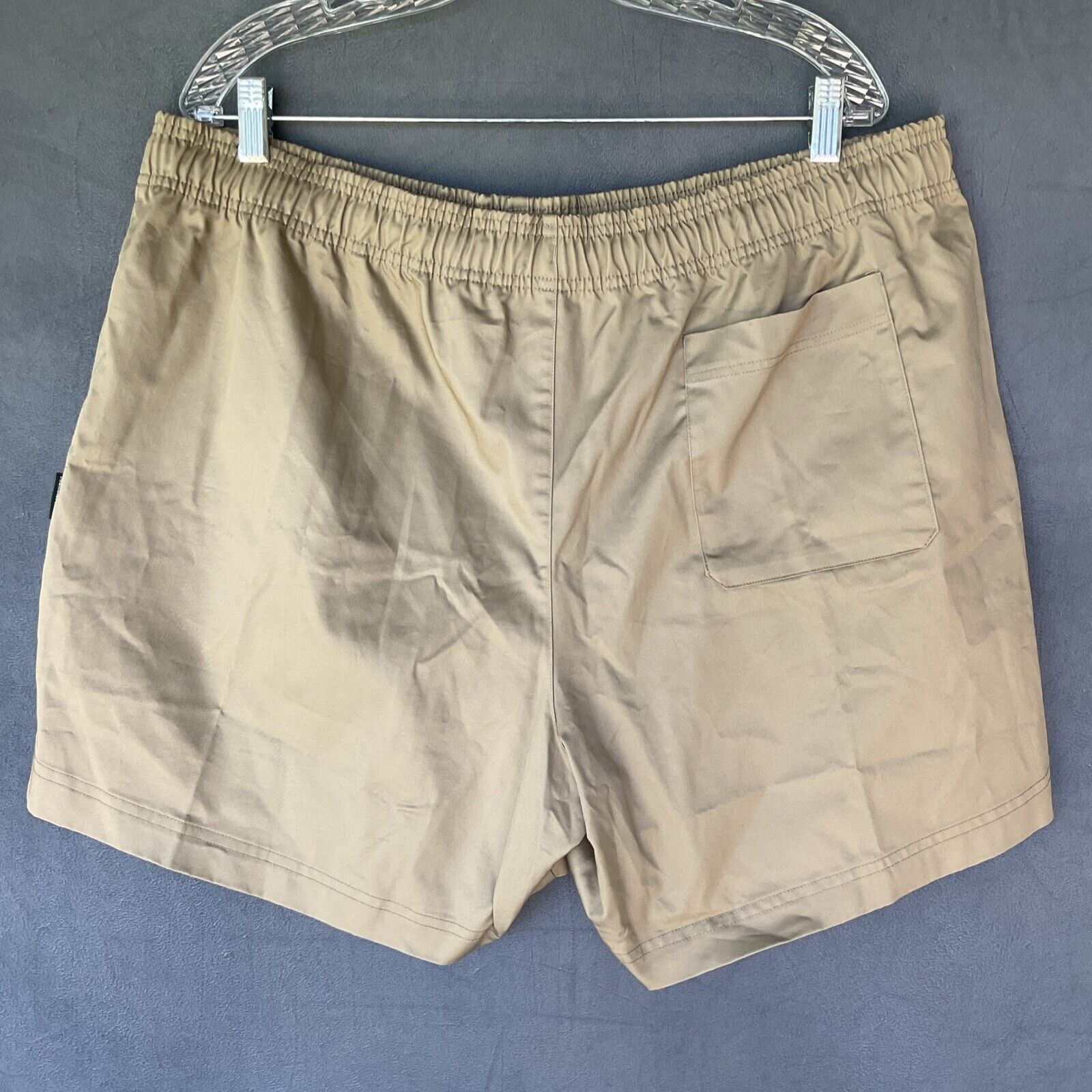 Nike Nike Men’s Canvas Shorts Beige XXL Stretch Michigan State Size US 38 / EU 54 - 2 Thumbnail