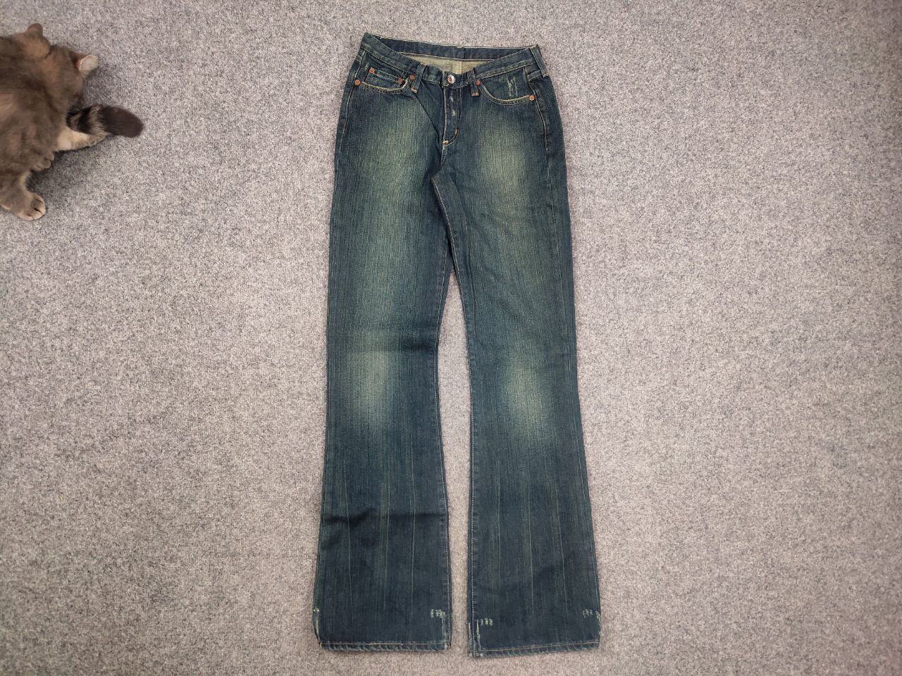 G-Star Vintage G Star Raw Y2K l.g.b. style flared low denim Jeans Size 28" / US 6 / IT 42 - 5 Thumbnail